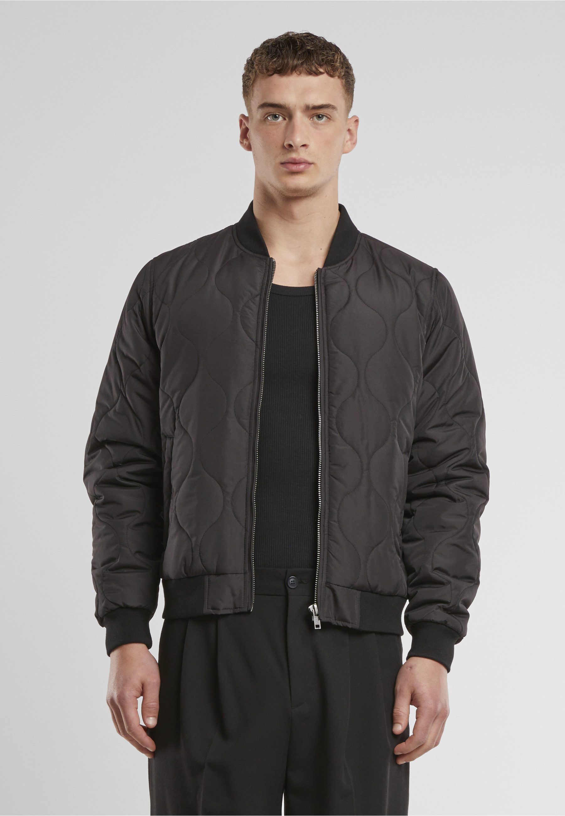 URBAN CLASSICS Bomberjacke Urban Classics Onion Quilted Bomber (1-St)
