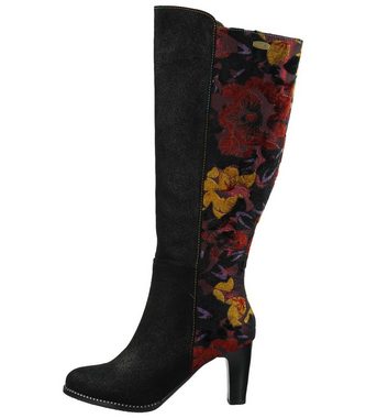 LAURA VITA Stiefel Leder/Textil High-Heel-Stiefel