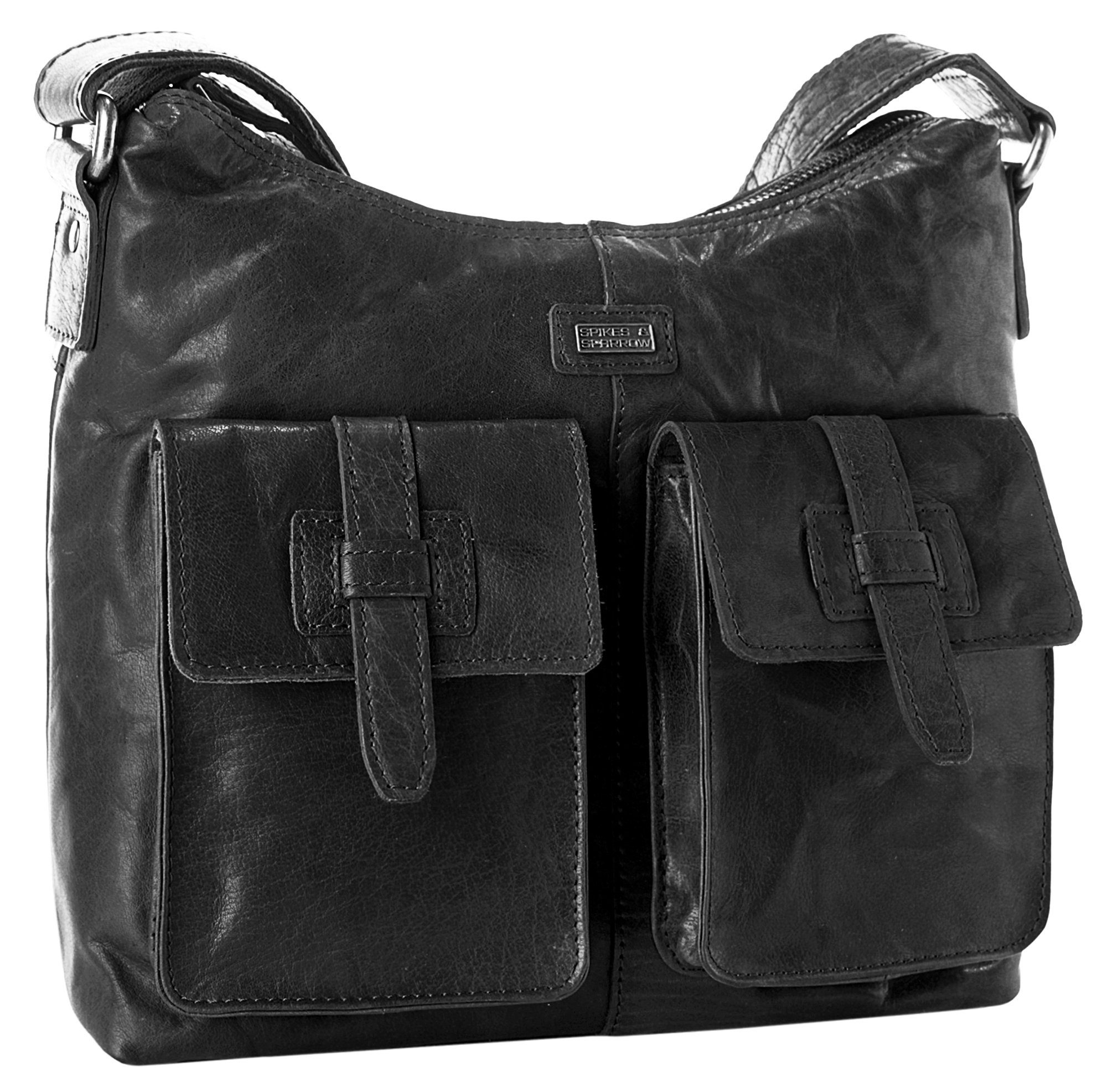 Spikes & Sparrow Umhängetasche, echt Leder günstig online kaufen