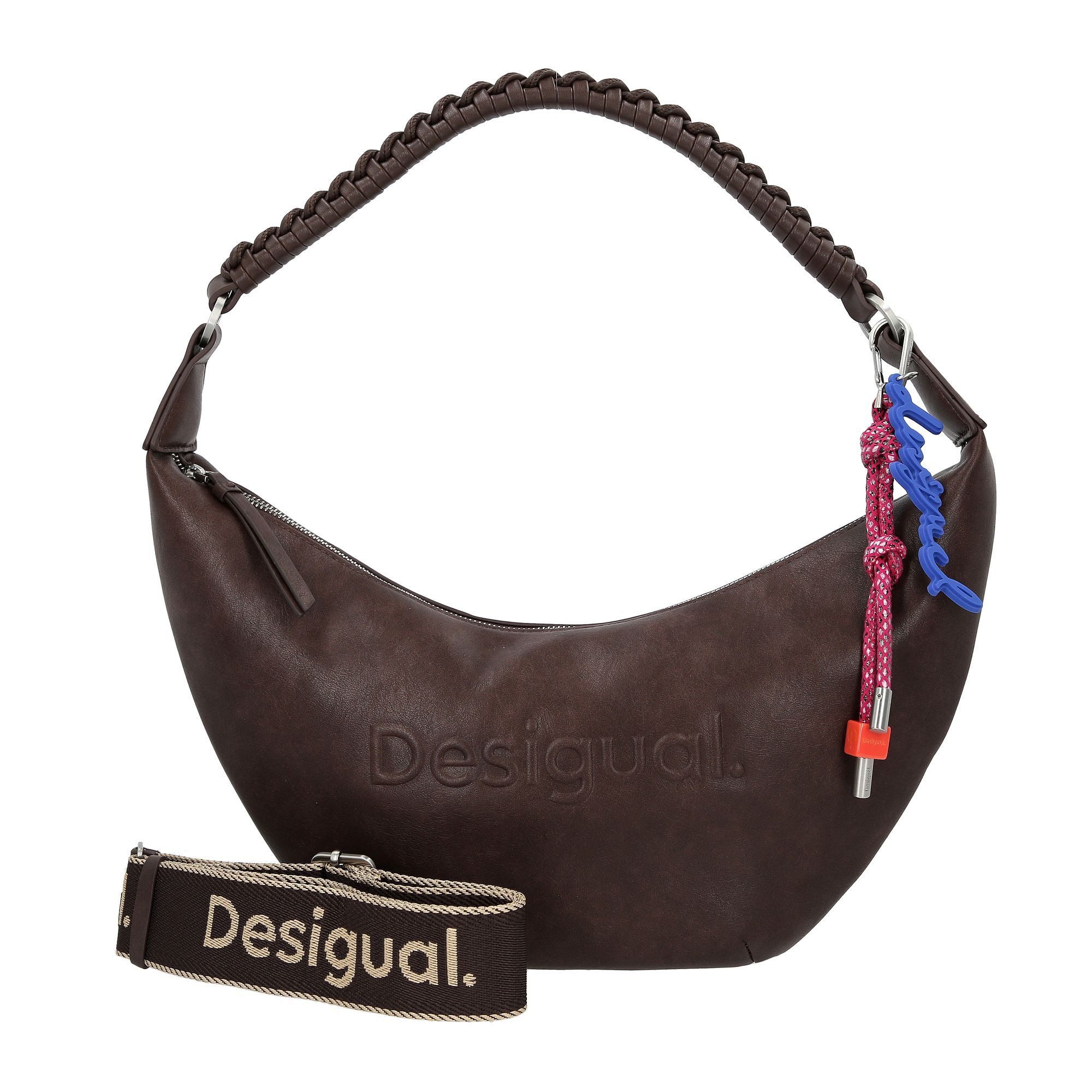 Desigual Schultertasche Half, Polyurethan
