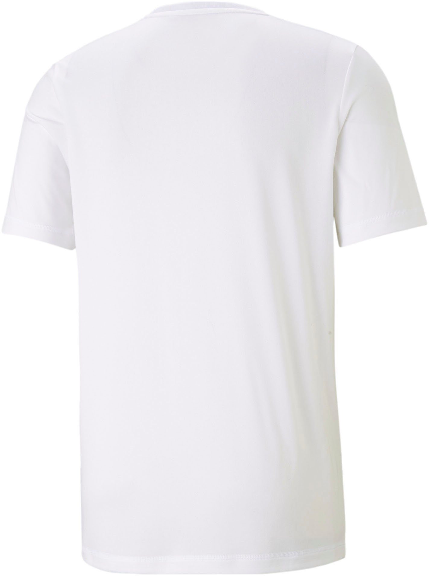 T-Shirt PUMA white TEE LOGO ACTIVE SMALL