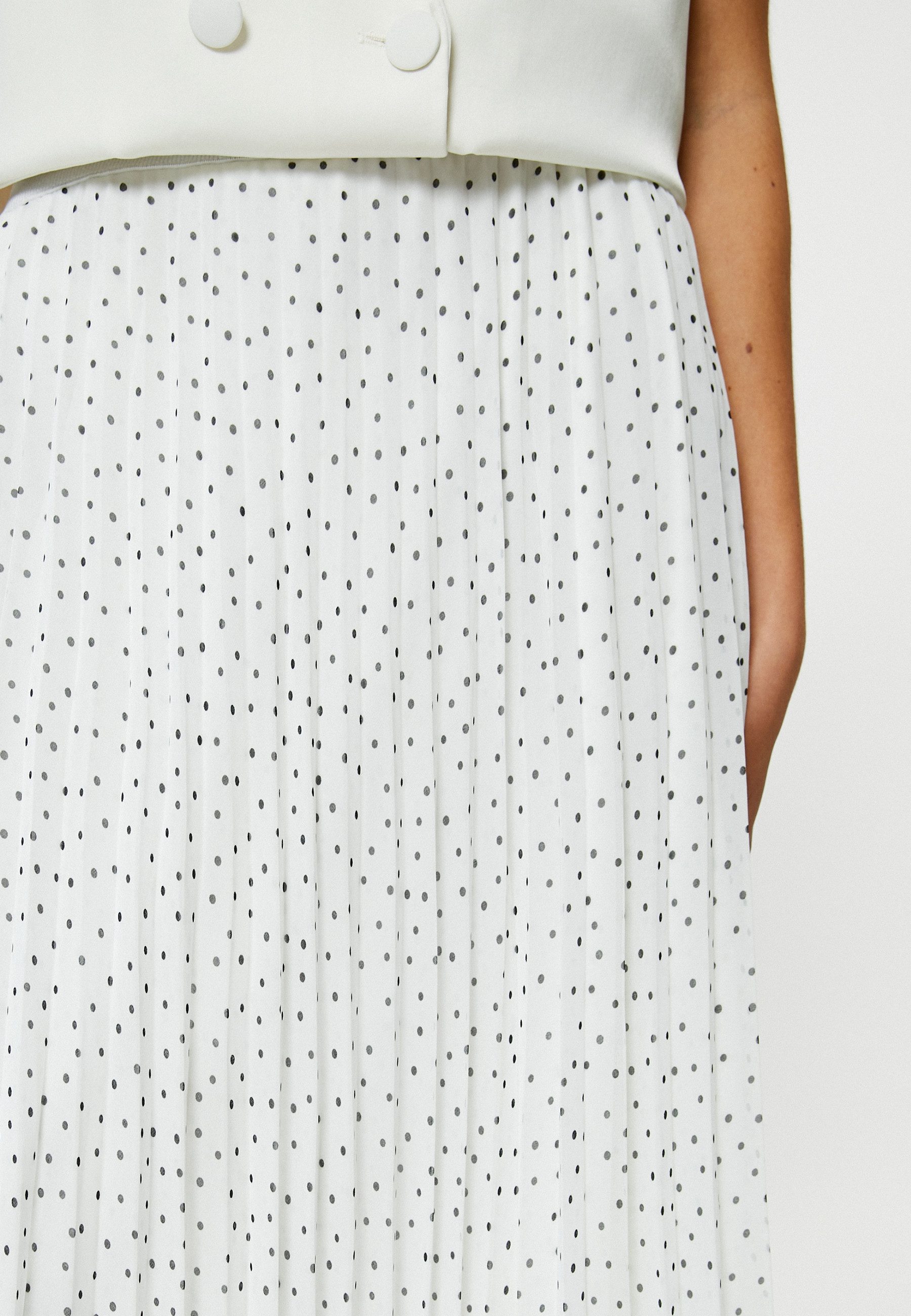 Koton Rock & Leggings Midi Länge Dickes Plissee Sommerrock