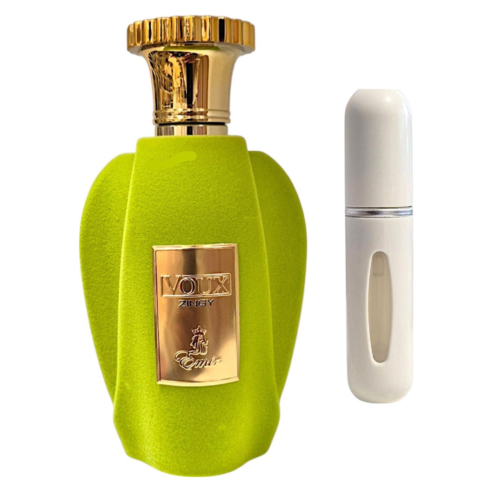 Paris Corner Duft-Set Emir Voux Zingy EDP 100ml + Parfümzerstäuber (leer)
