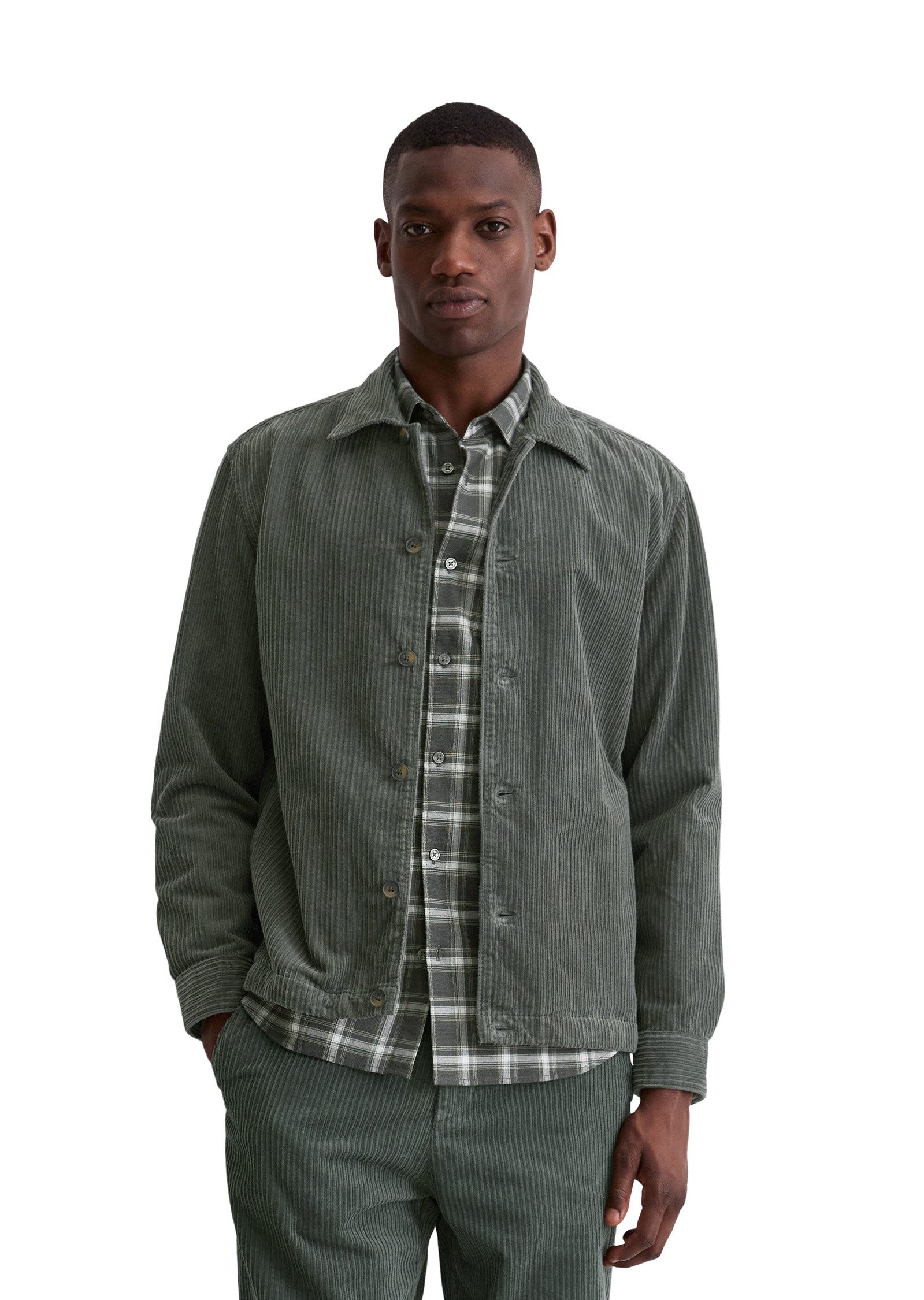 Marc O'Polo Kurzjacke mit breiter Rippstruktur günstig online kaufen