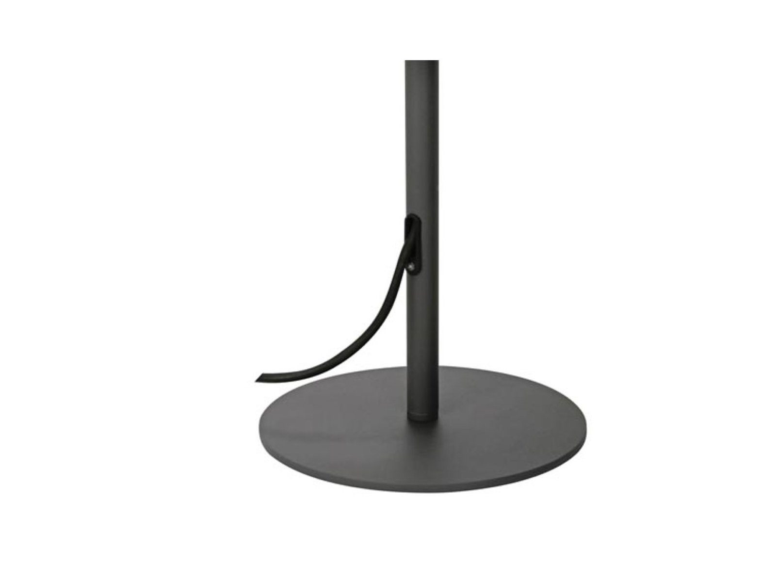 PEREL Außen-Stehlampe, ohne Leuchtmittel, für Balkon draußen Terrassen-Lampe IP 65 Gartenbeleuchtung mit Strom