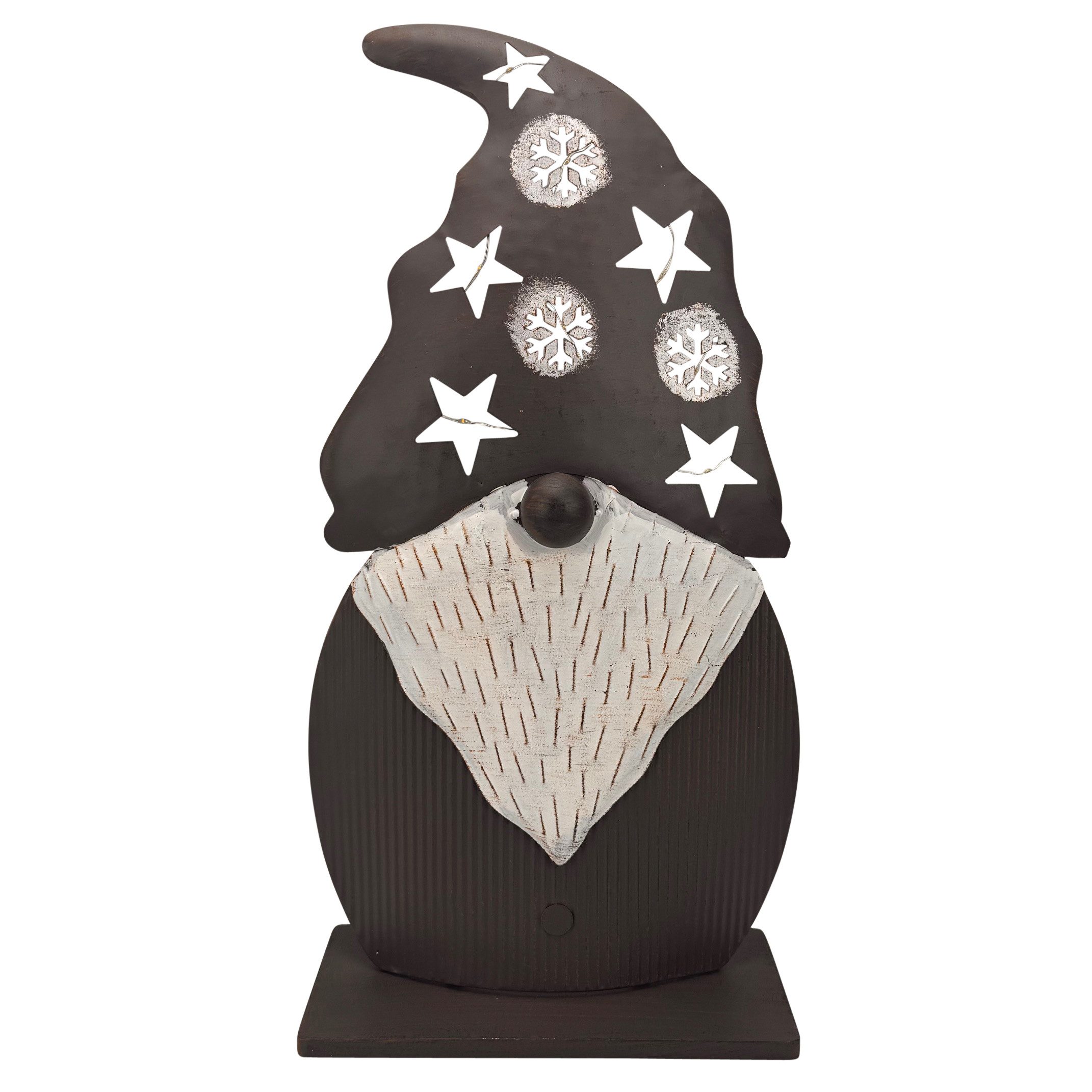 Online-Fuchs LED-Dekofigur Weihnachtswichtel aus Metall mit günstig online kaufen