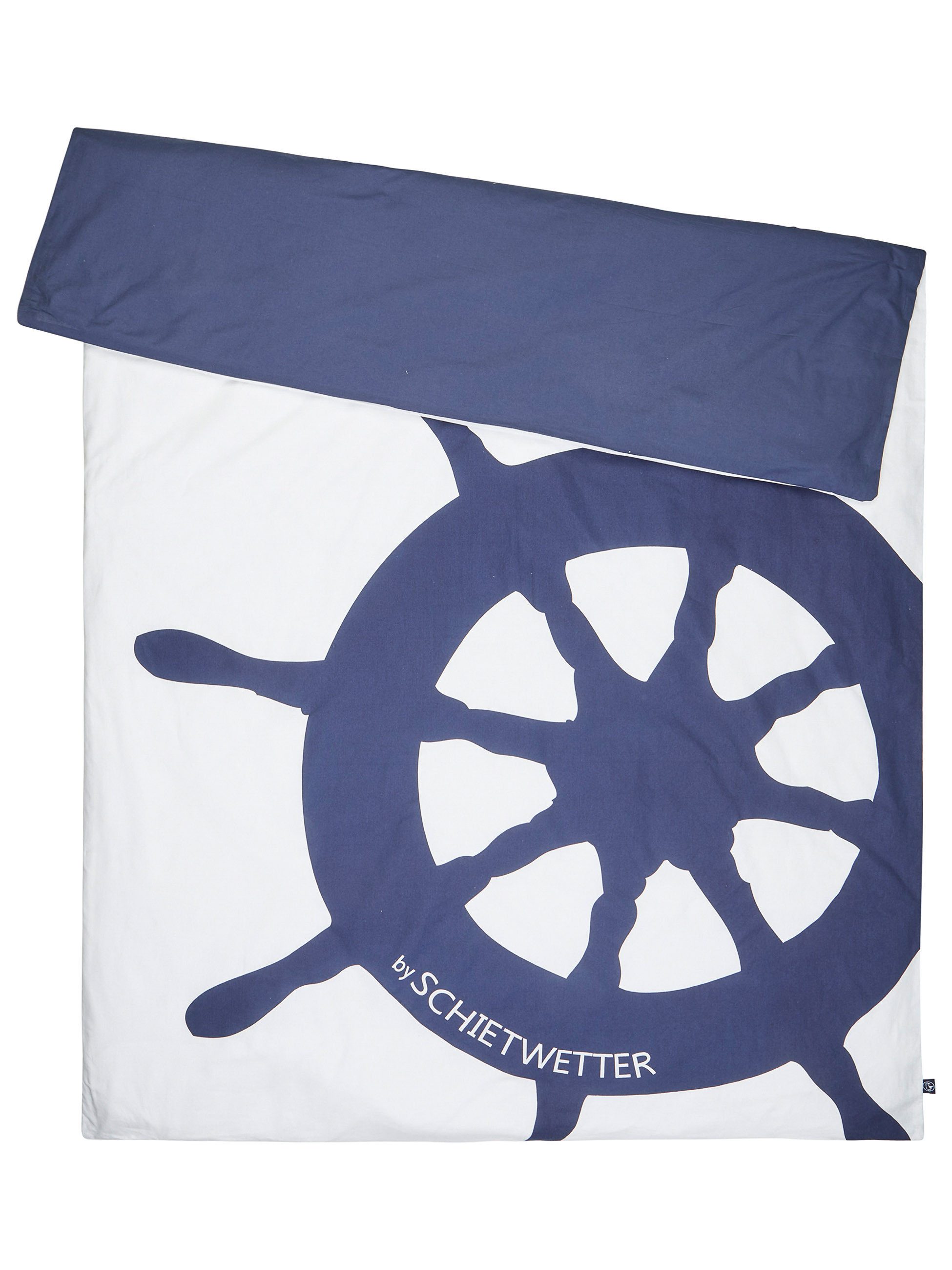 Schietwetter Bettwäsche Accessoire Bettwäsche "Steuerrad" 135x200, günstig online kaufen