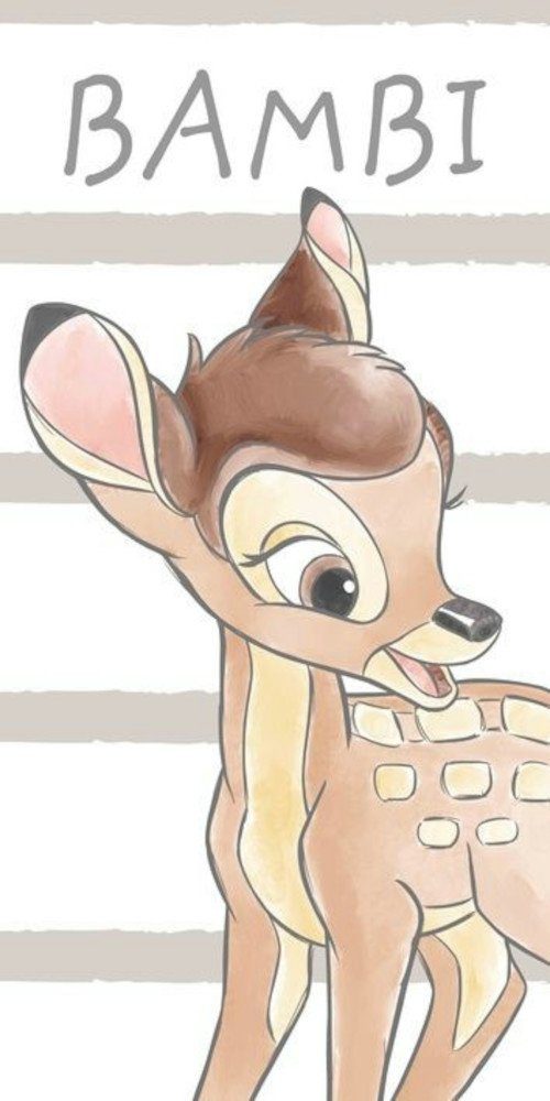 Disney Strandtuch Bambi Badetuch Handtuch Strandtuch günstig online kaufen