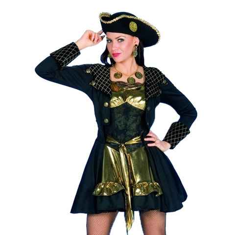 andrea-moden Piraten-Kostüm Piratin Black Mary Damen Kostüm - Piratenkostüm Piratenbraut Seeräuberin Freibeuterin