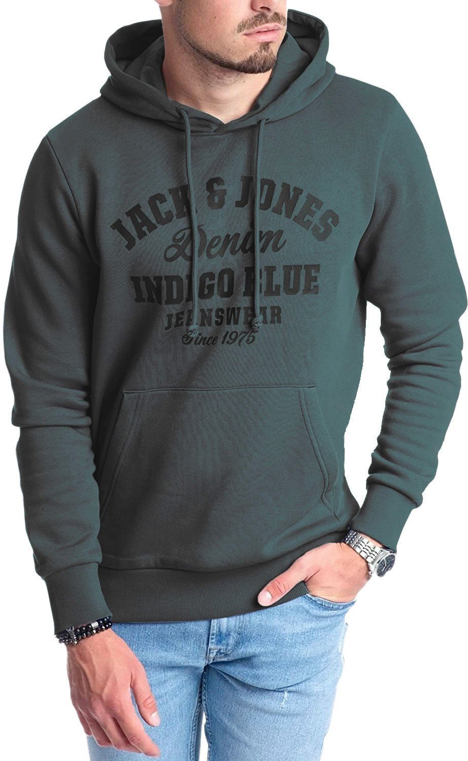 Jack & Jones Kapuzensweatshirt mit Kängurutasche günstig online kaufen