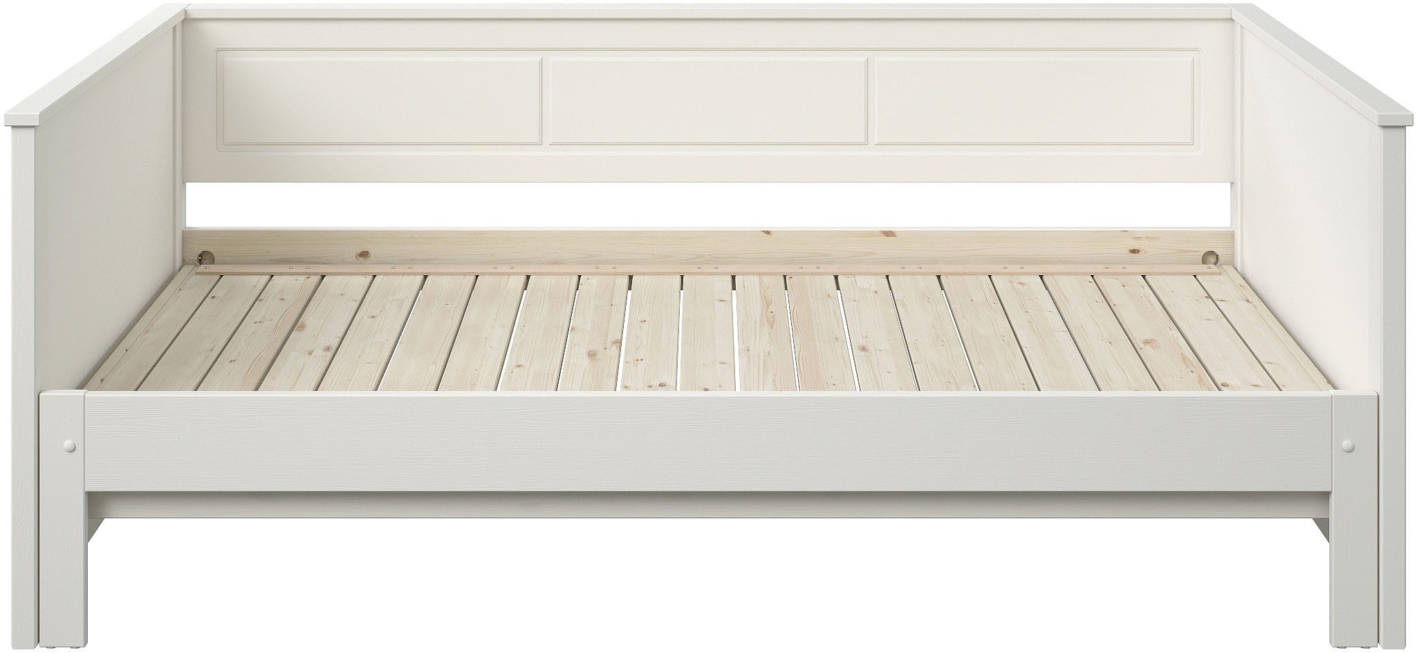 OTTO home Funktionsbett " ERIK " Daybed, Gästebett, Kinderbett, Massivholz (Kiefer), 2. Schlafplatz ausziehbar, moderner Landhausstil, Schublade optional – Bild 4 von 5