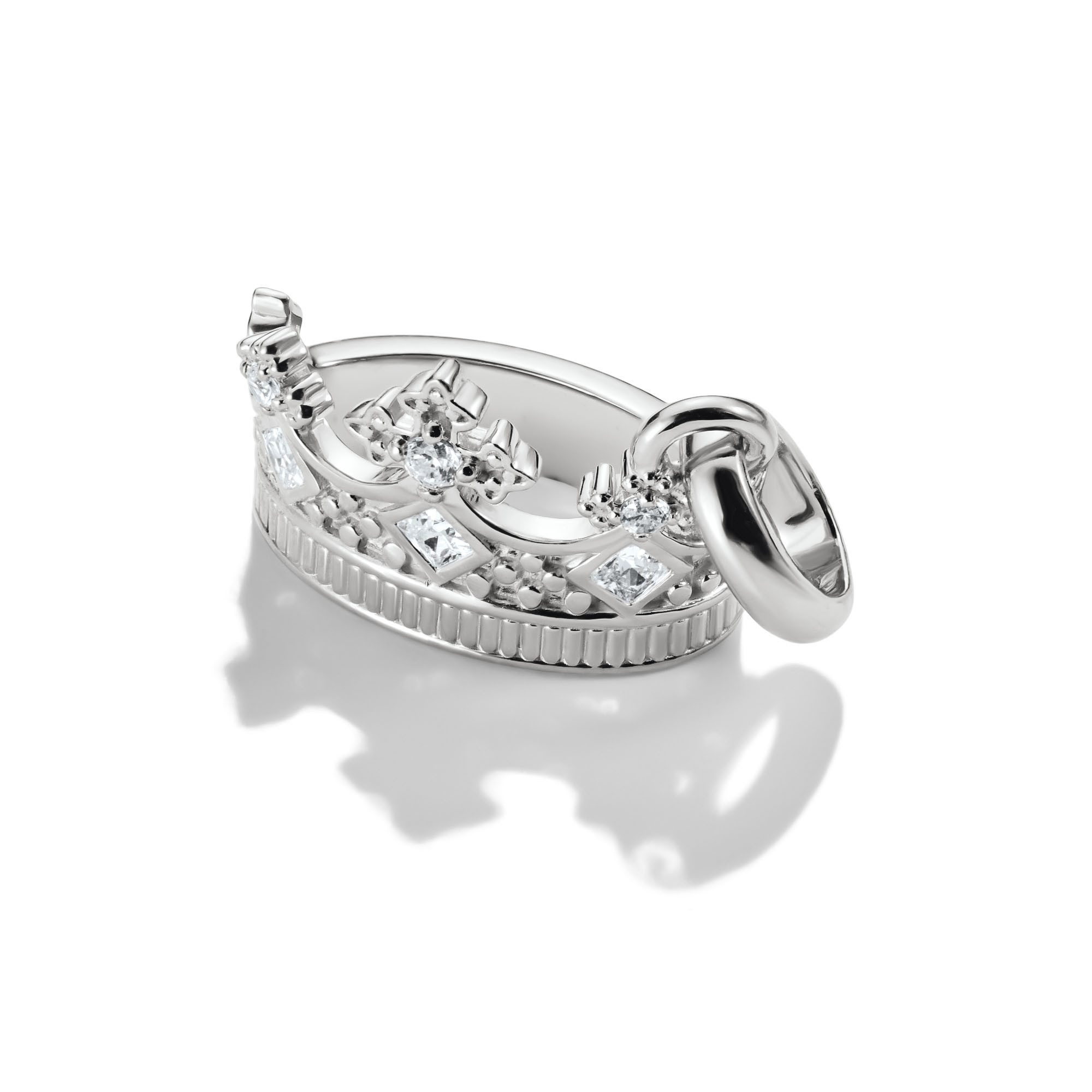 THOMAS SABO Charm-Einhänger Charm Krone mit Zirkonia - Connect, mit Zirkonia (synth) – Bild 2 von 2