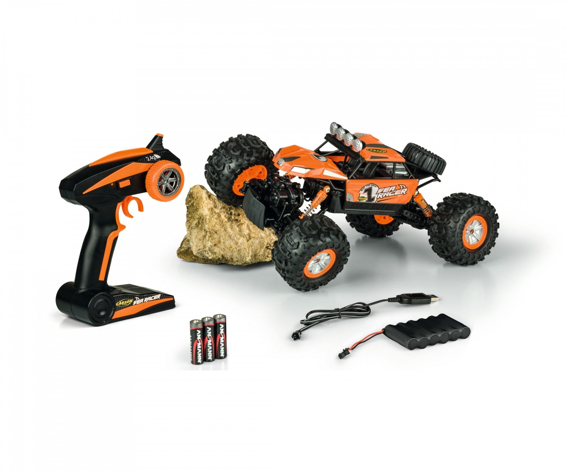 RC-Buggy Carson RC Crawler Off Road Monstertruck 1:12 Sea Racer 2.4Ghz 100% RTR