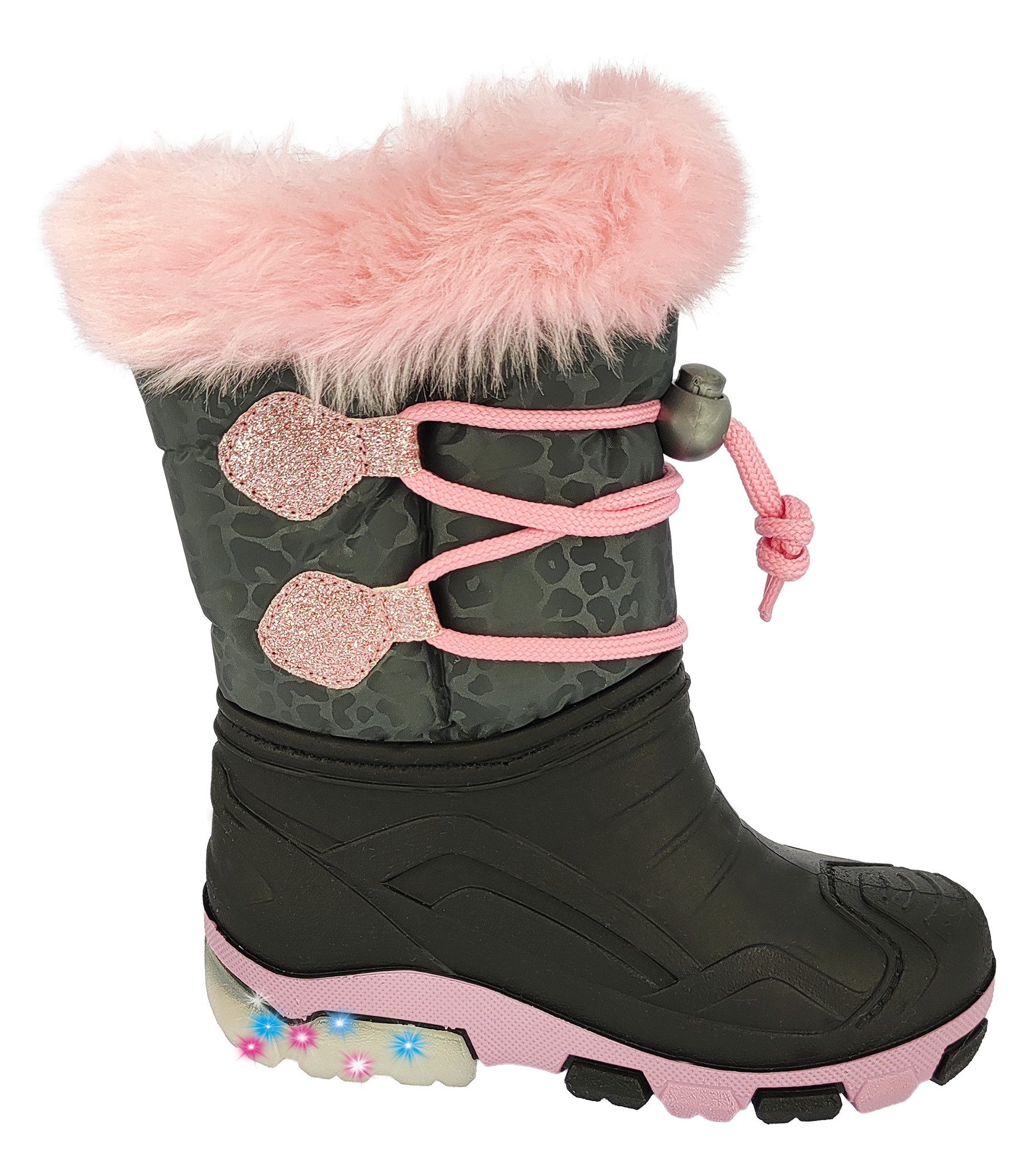 Beck Winterstiefel Chrystal mit Blinksohle Gummistiefel – Bild 3 von 5