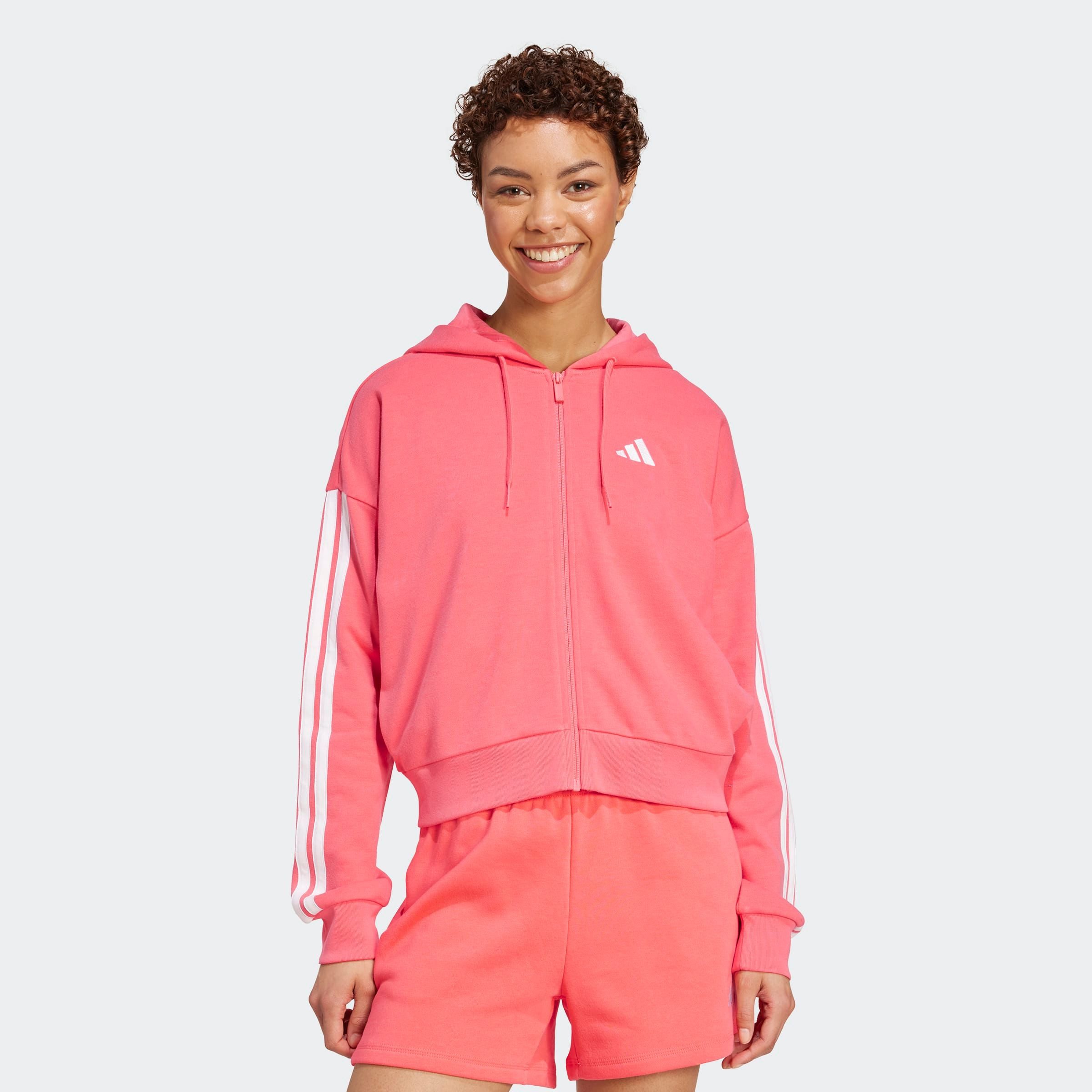 adidas Sportswear Kapuzensweatshirt W 3S FT günstig online kaufen