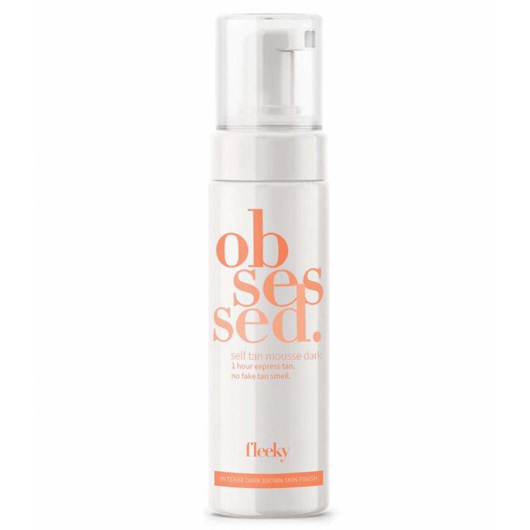 Mousse Tan - Getöntes fleeky 200ml selbstbräuner Dark Self Selbstbräunungsmousse Mousse