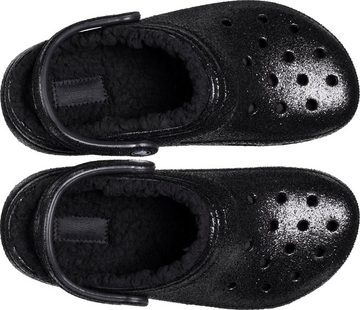 Crocs Classic Glitter Lined Clog Clog für Drinnen und Draußen