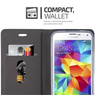 Cadorabo Handyhülle Samsung Galaxy S5 / S5 NEO Samsung Galaxy S5 / S5 NEO, Klappbare Handy Schutzhülle - Hülle - mit Standfunktion und Kartenfach