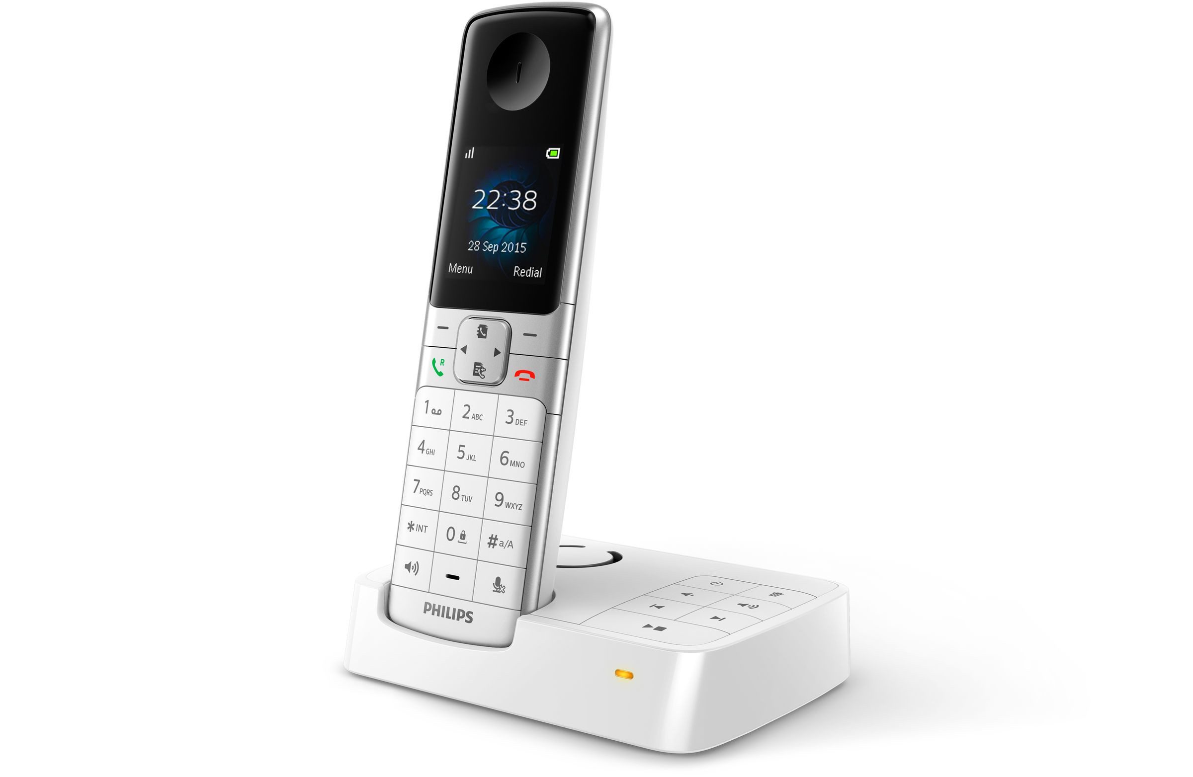 Philips Philips D6351W Schnurloses Telefon Schnurloses DECT-Telefon