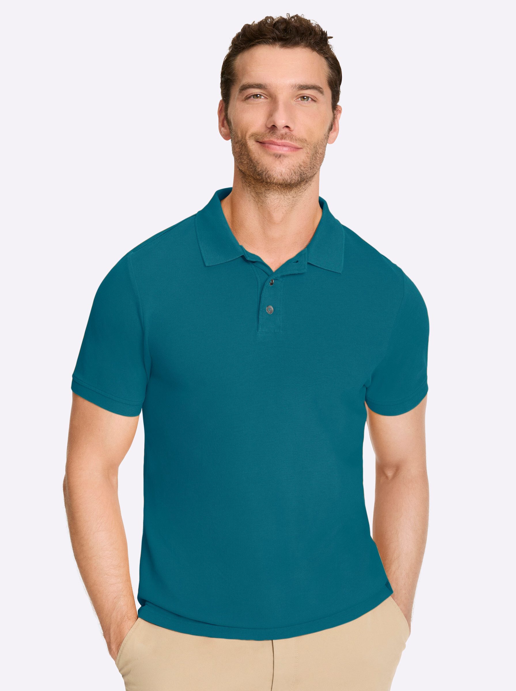 T-Shirt Kurzarm-Poloshirt Kurzarm