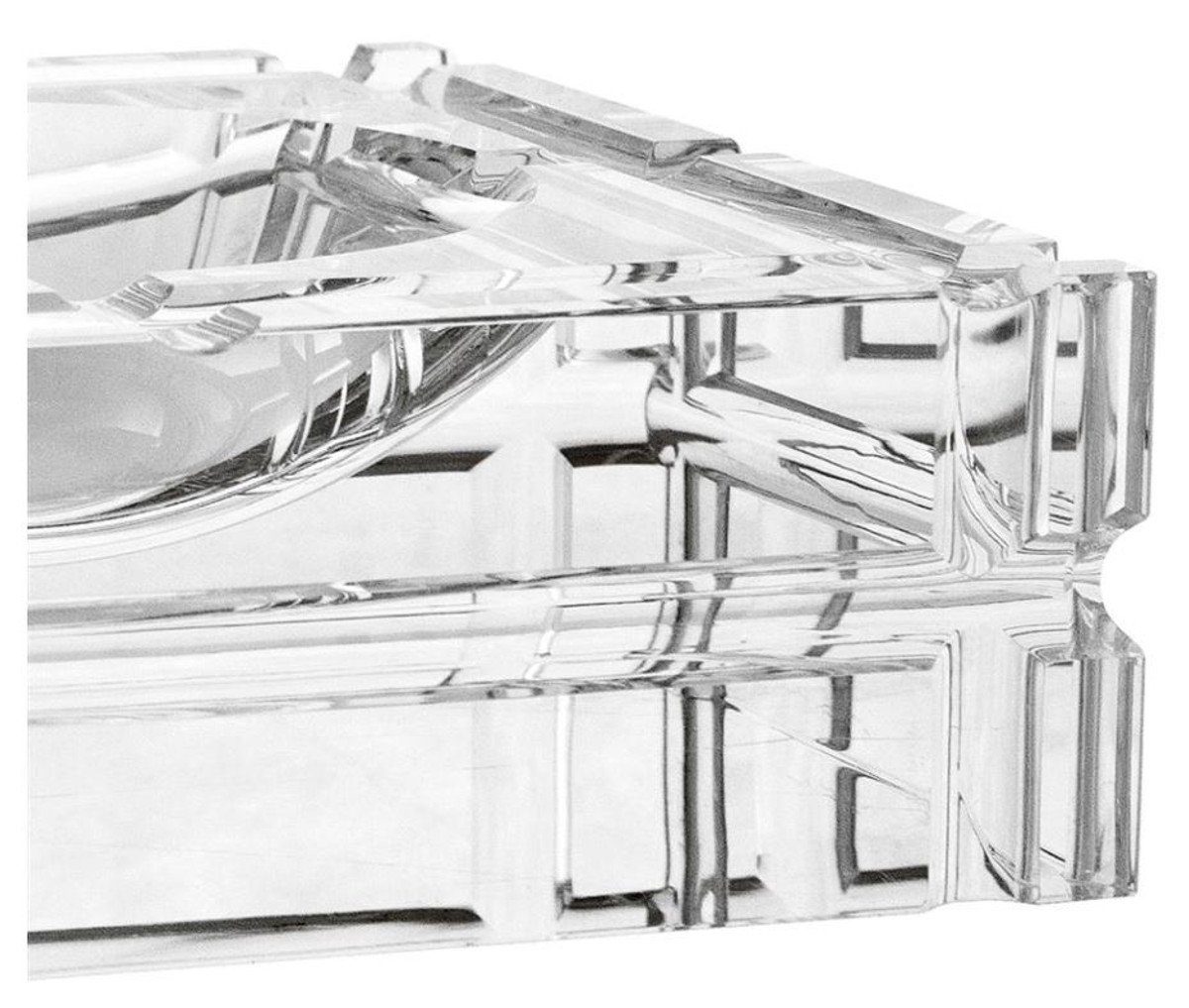 Casa Padrino Aschenbecher Designer Kristallglas x H. x Aschenbecher - Edition cm 21 Luxus 21 6,7