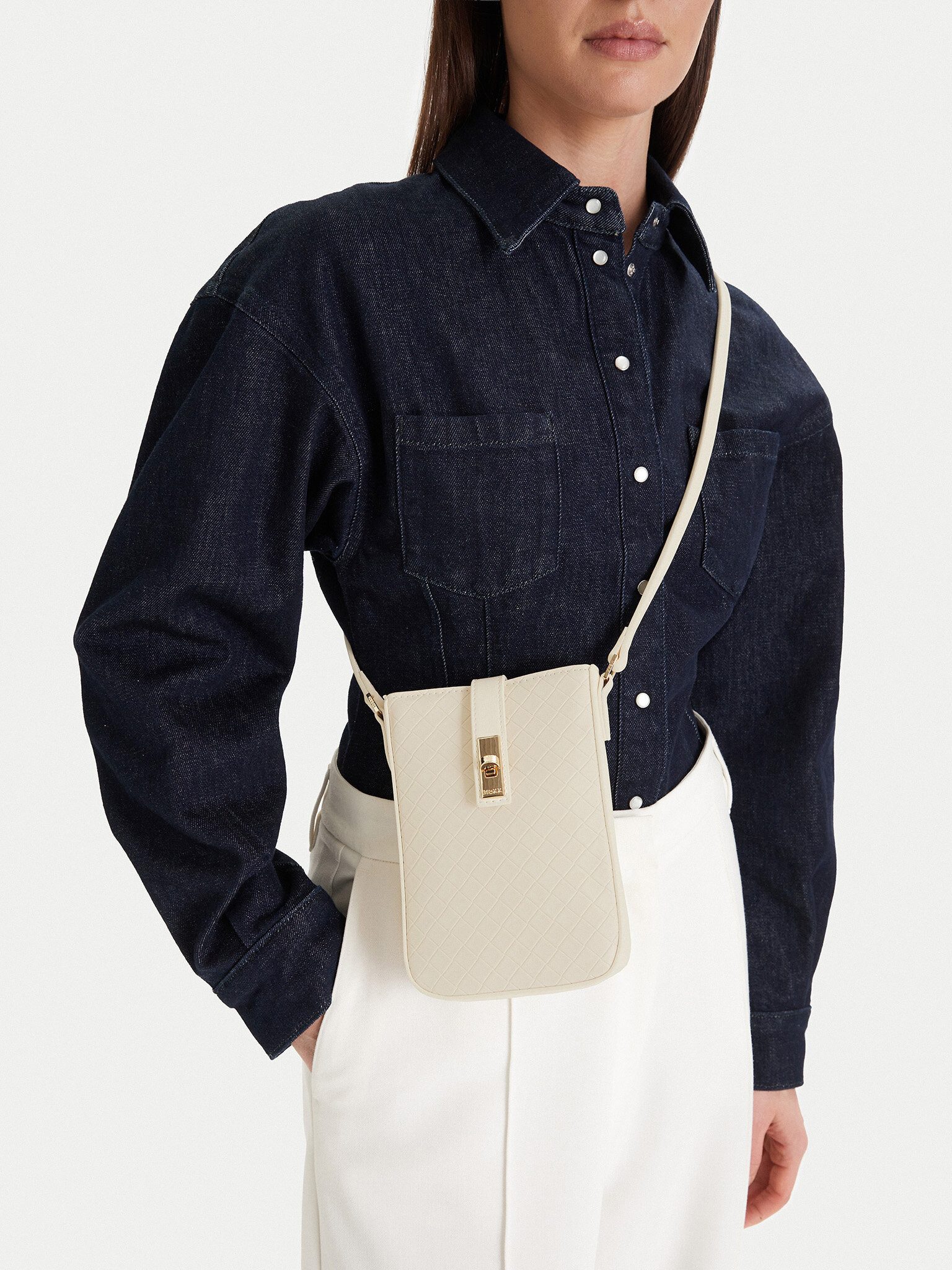Mexx Handtasche Mexx Damenhandtasche Écru MEXX-CEO-MEXX-L-013-09 Elfenbein