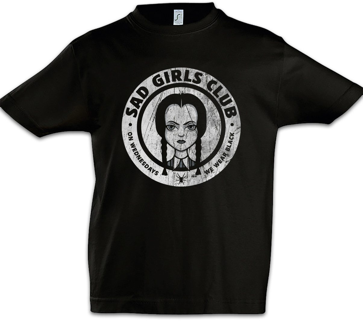 Print-Shirt Sad Girls Club Kinder T-Shirt Thing Family Charles Gomez Morticia