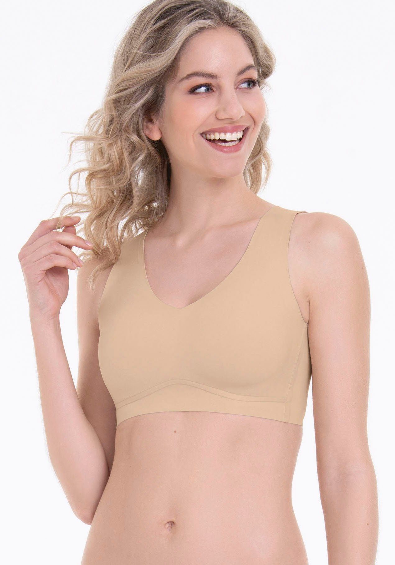 Schale Bralette 1886 vorgeformt herausnehmbarer Bralette Essentials mit Anita mit desert Schale since