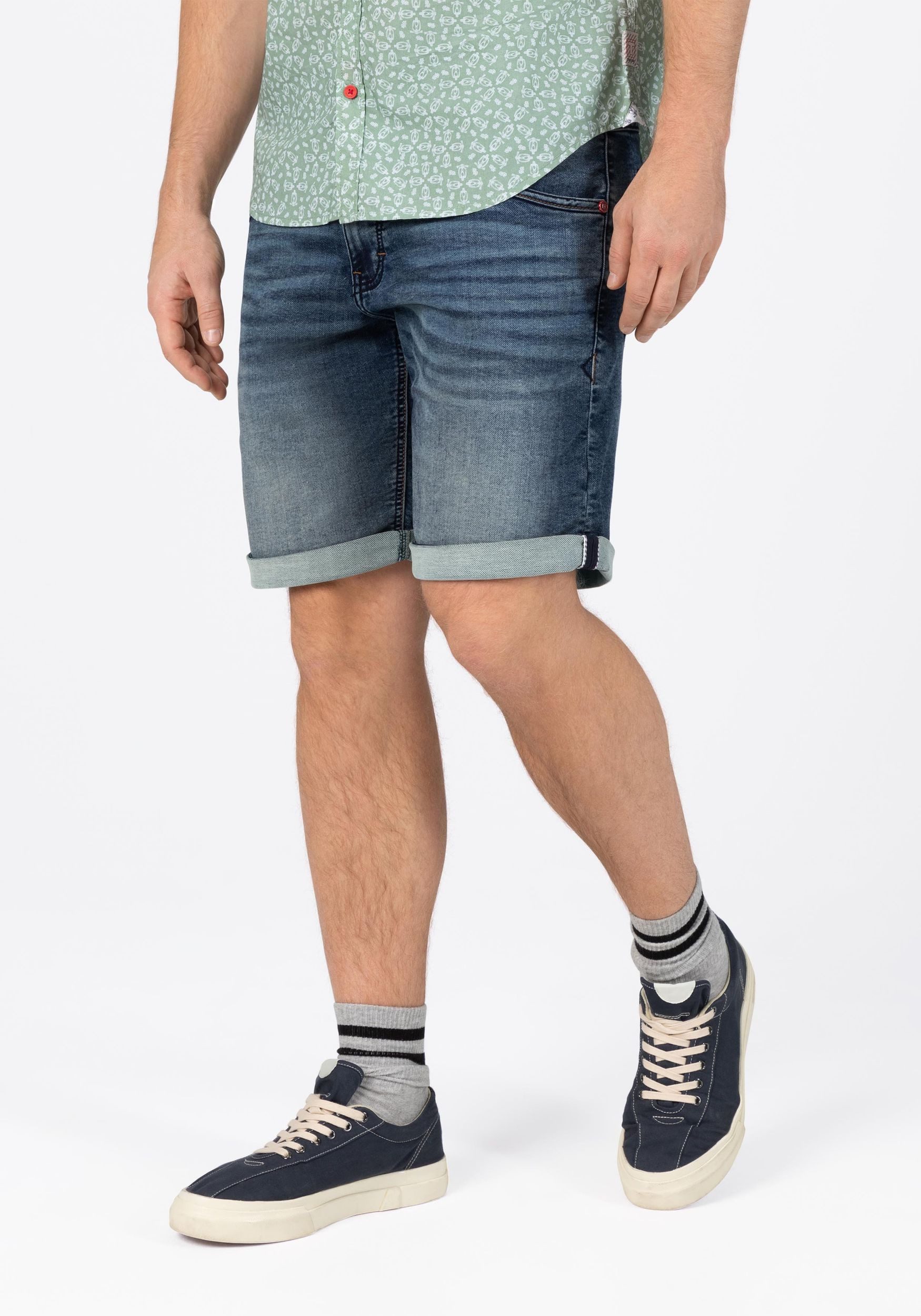 TIMEZONE Herren Bermuda Jeans Shorts REGULAR JACKYTZ SHORT Mid Waist Regula günstig online kaufen