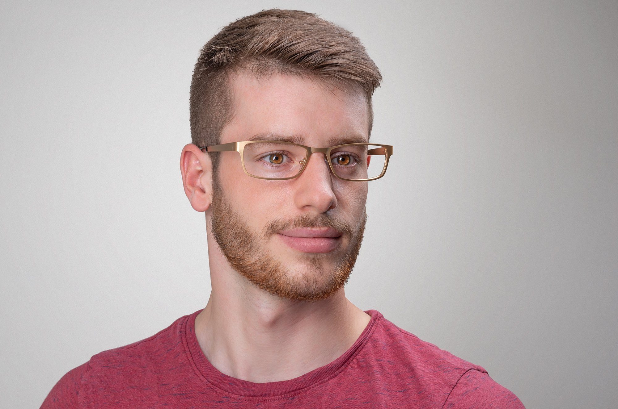 Edison & King Lesebrille Elements, entspiegelte Brille mit Metallrahmen