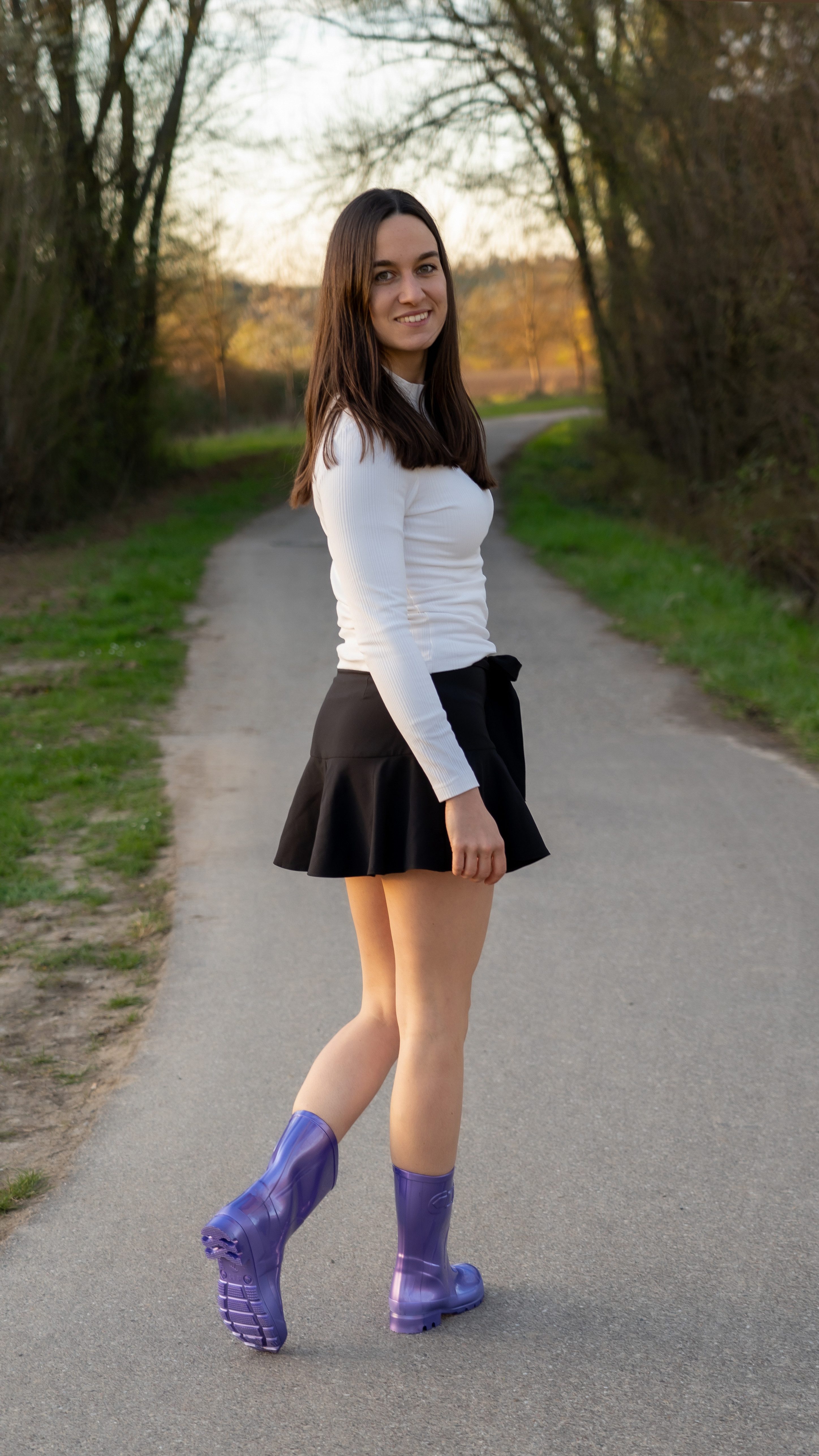 Beck Damen Regenstiefel Glossy Gummistiefel ein Hingucker für jedes Alter