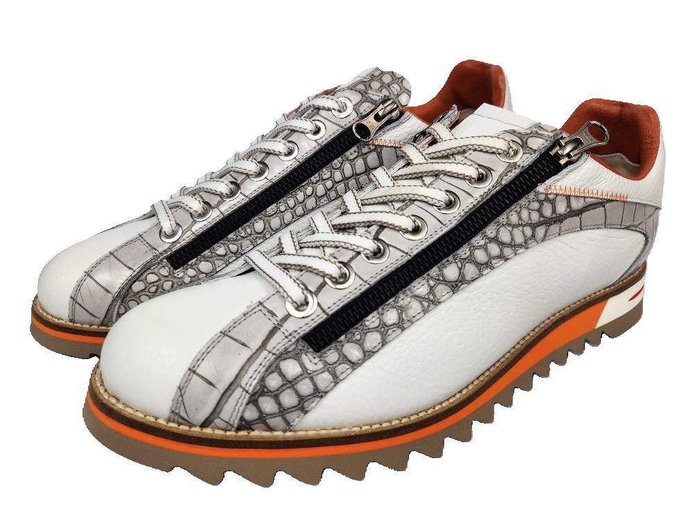 Lorenzi Lorenzi-14668 Cervo Bianco Sneaker Reißverschluss, günstig online kaufen