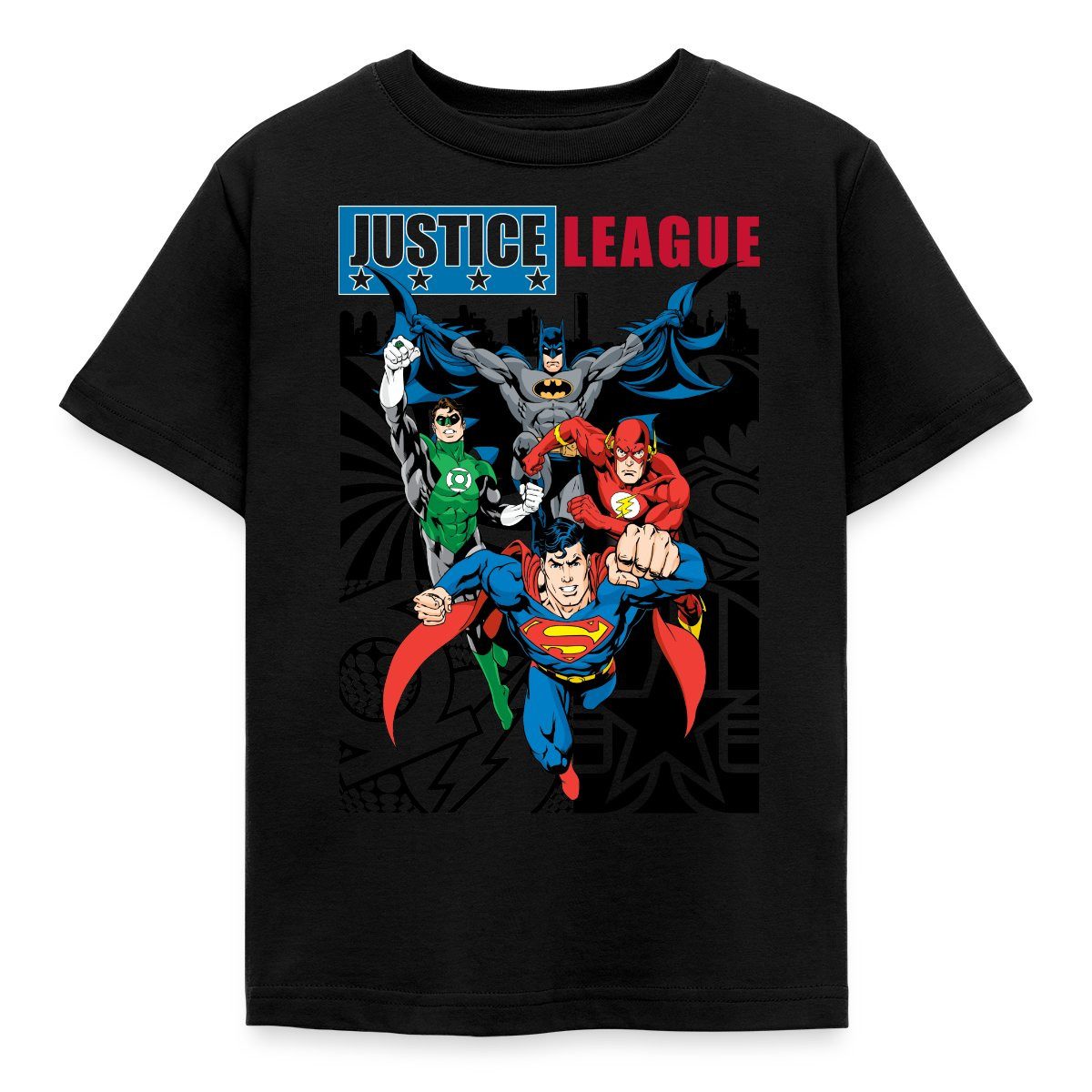 T-Shirt DC Comics Justice League Comic Cover Kinder T-Shirt
