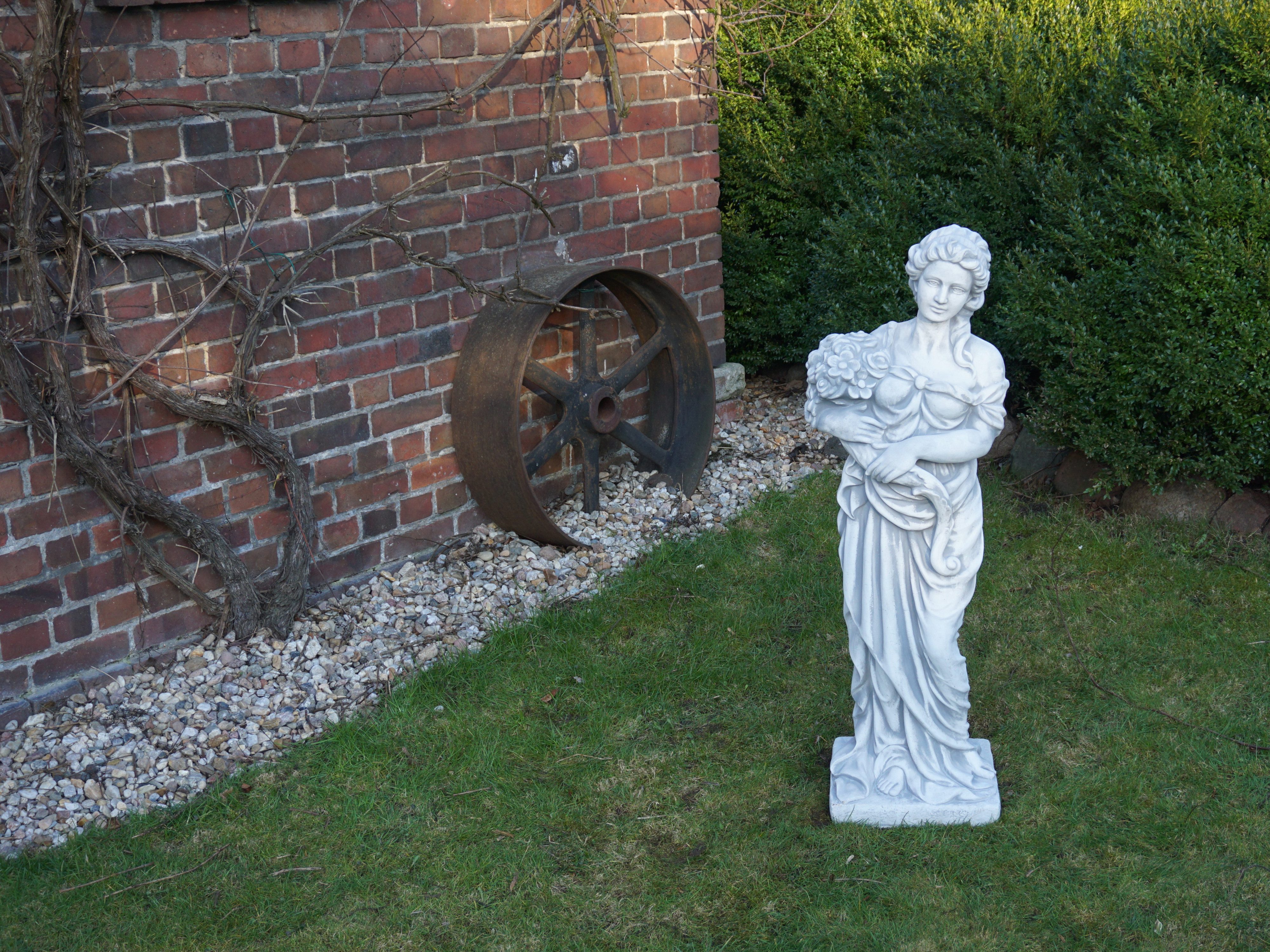 gartendekoparadies.de Gartenfigur Statue der griechischen Göttin Leto, H. 116 cm, 100 kg, Frostsicher