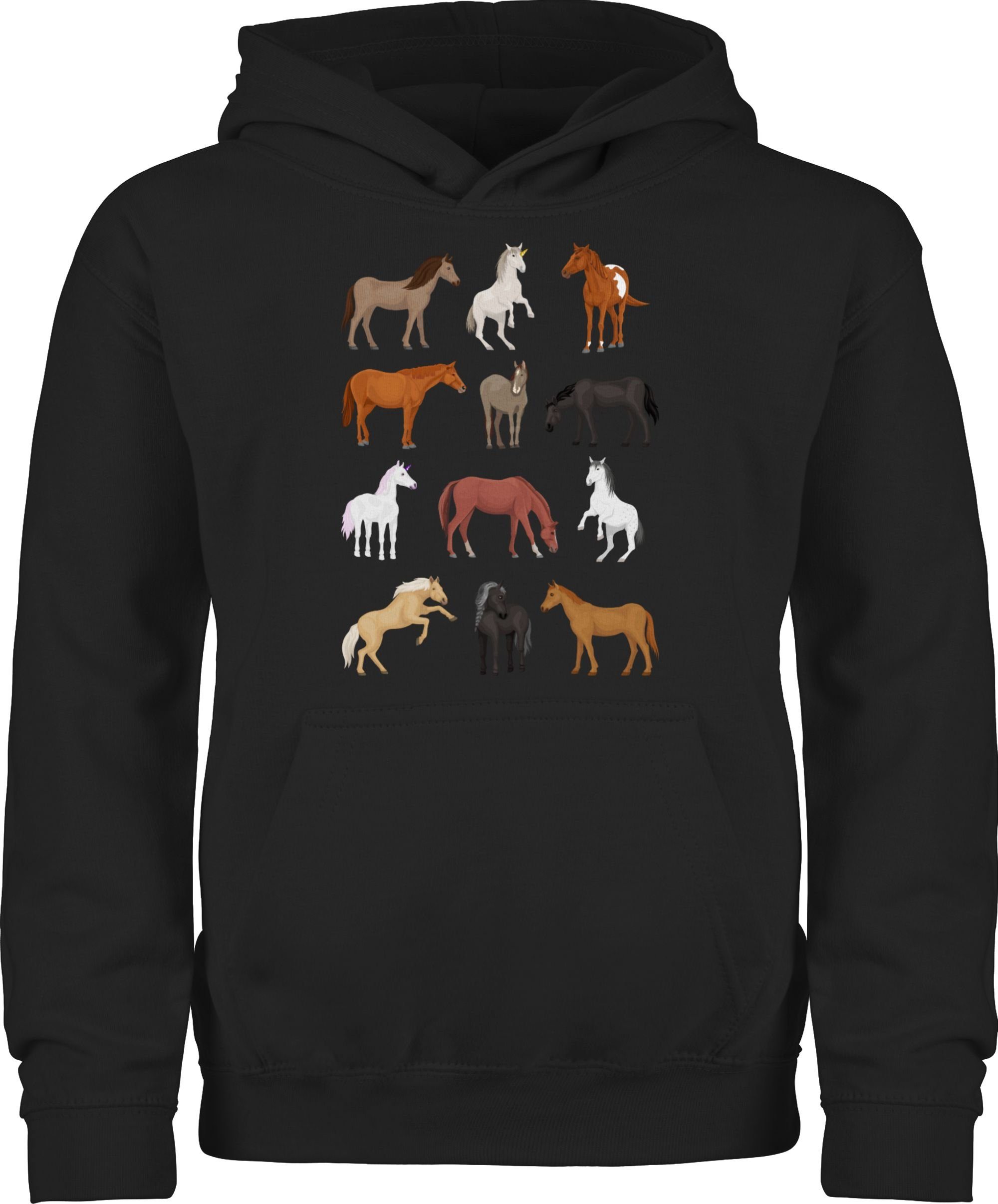 Hoodie Pferde Reihe