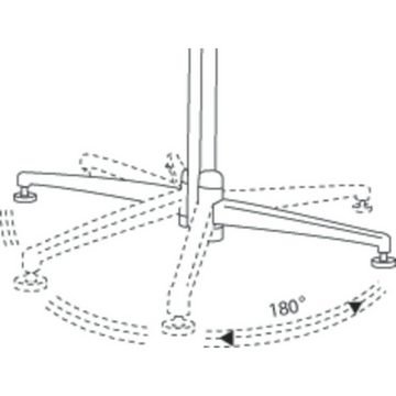 magnetoplan® Anzeigetafel Moderationstafel mobil - 120x150cm - Karton - pinnbar (1-St)