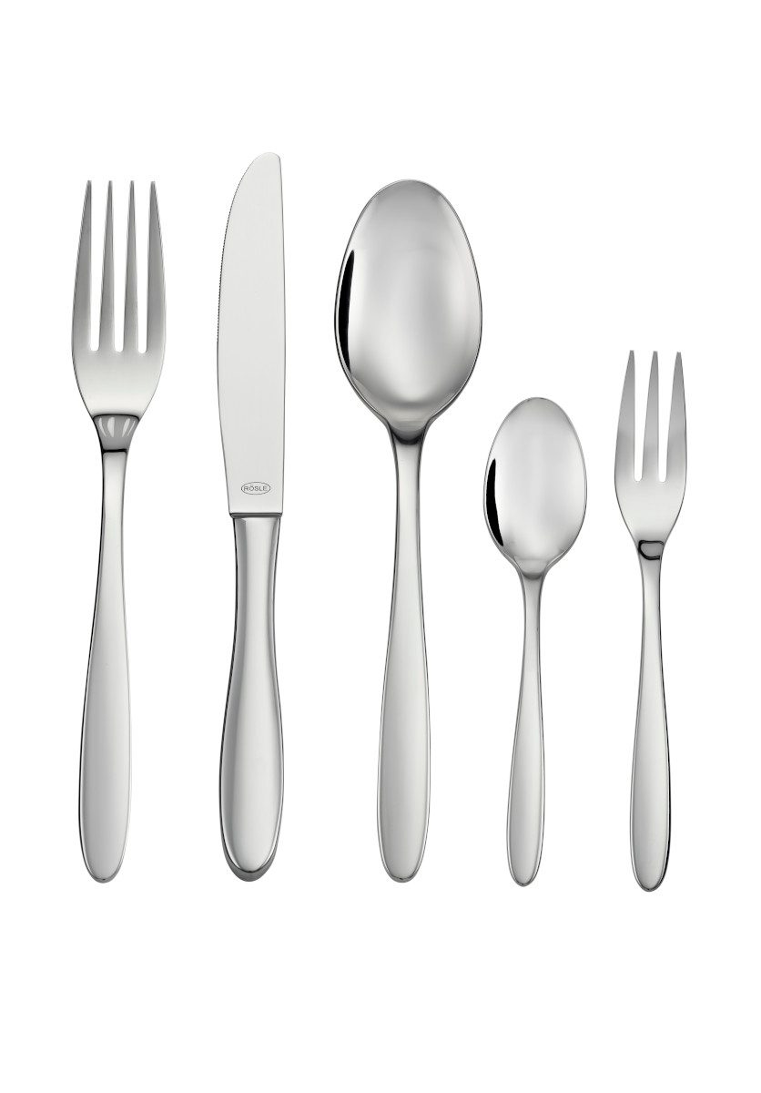 RÖSLE Besteck-Set CULTURE Besteck-Set hochglanz 30tlg, Edelstahl 18/10, Besteck-Set "Culture" 30-tlg. hochglanz