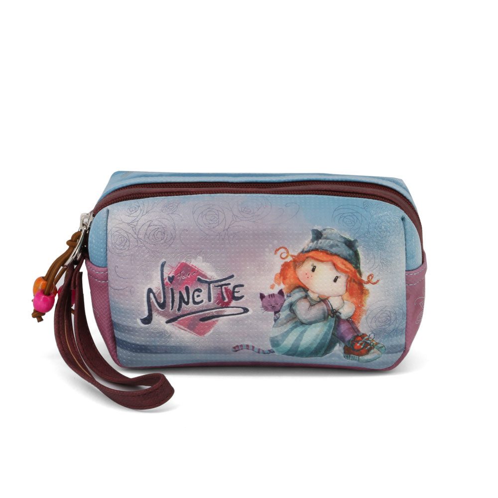 Kulturbeutel Forever Ninette Schlampermäppchen Waschtasche Kosmetiktasche