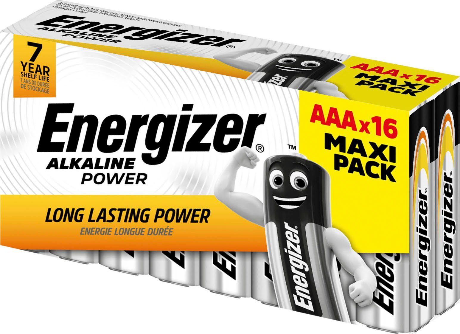 Image of Energizer »Alkaline Power AAA Batterien 16x« Batterie