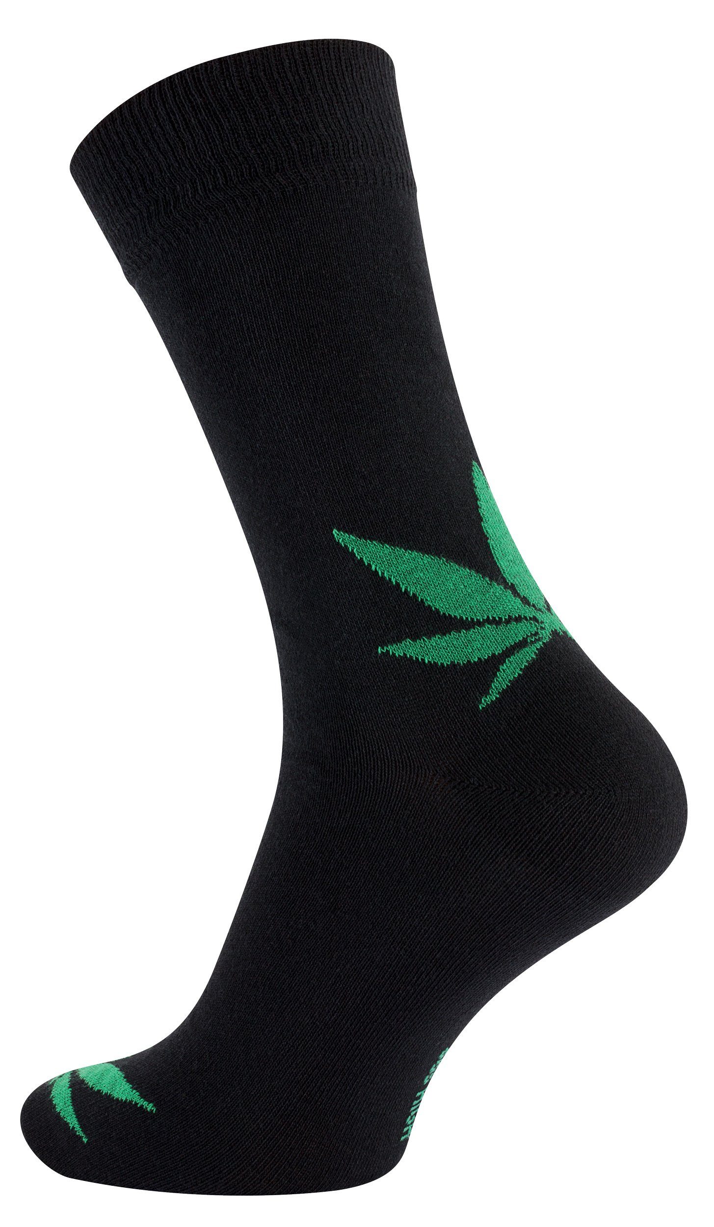 Vincent Creation® Socken Weed Socks Baumwollqualität in "365 (4-Paar) angenehmer High"