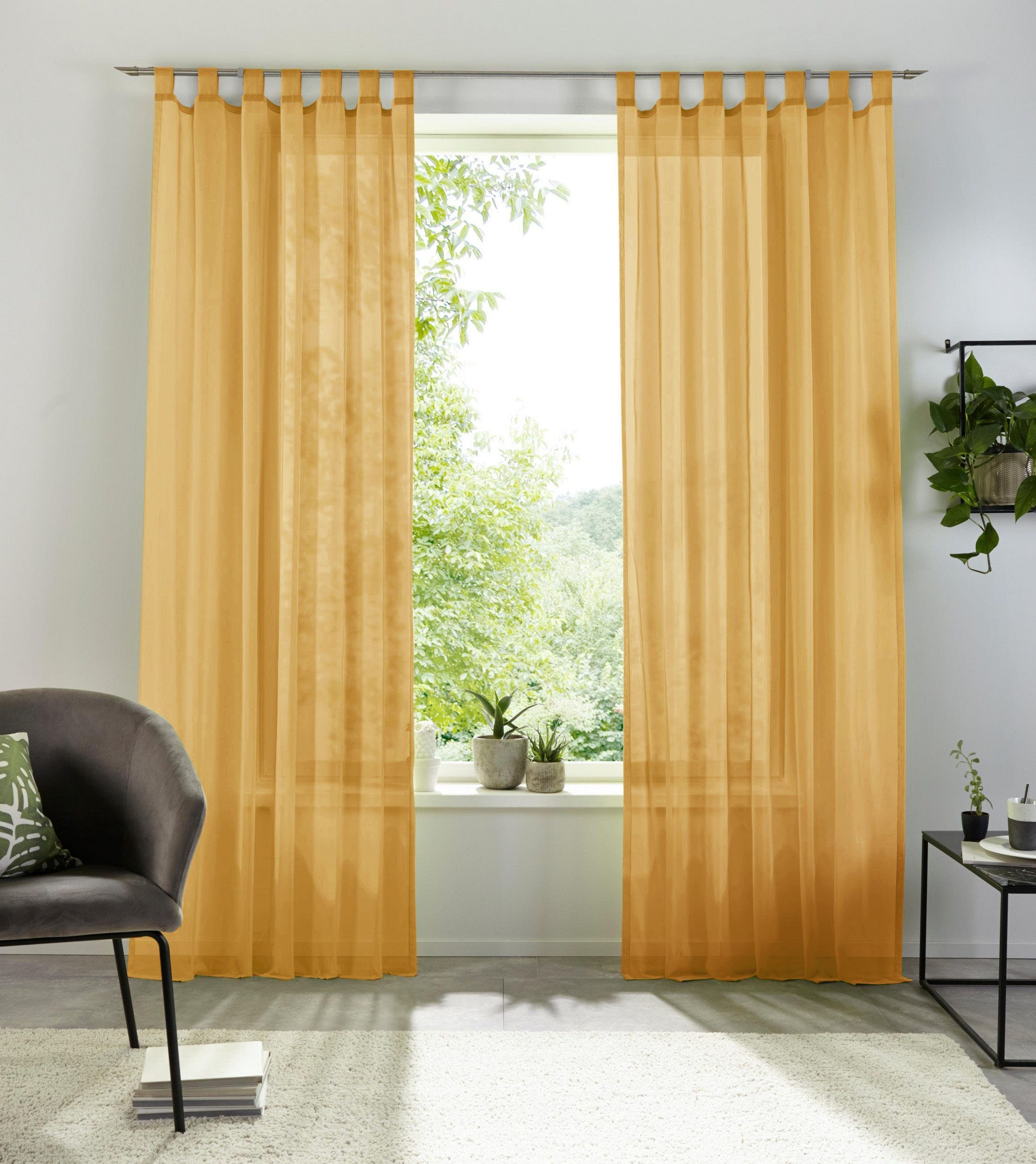 my home Gardine XANA mit Ösen, günstig online kaufen