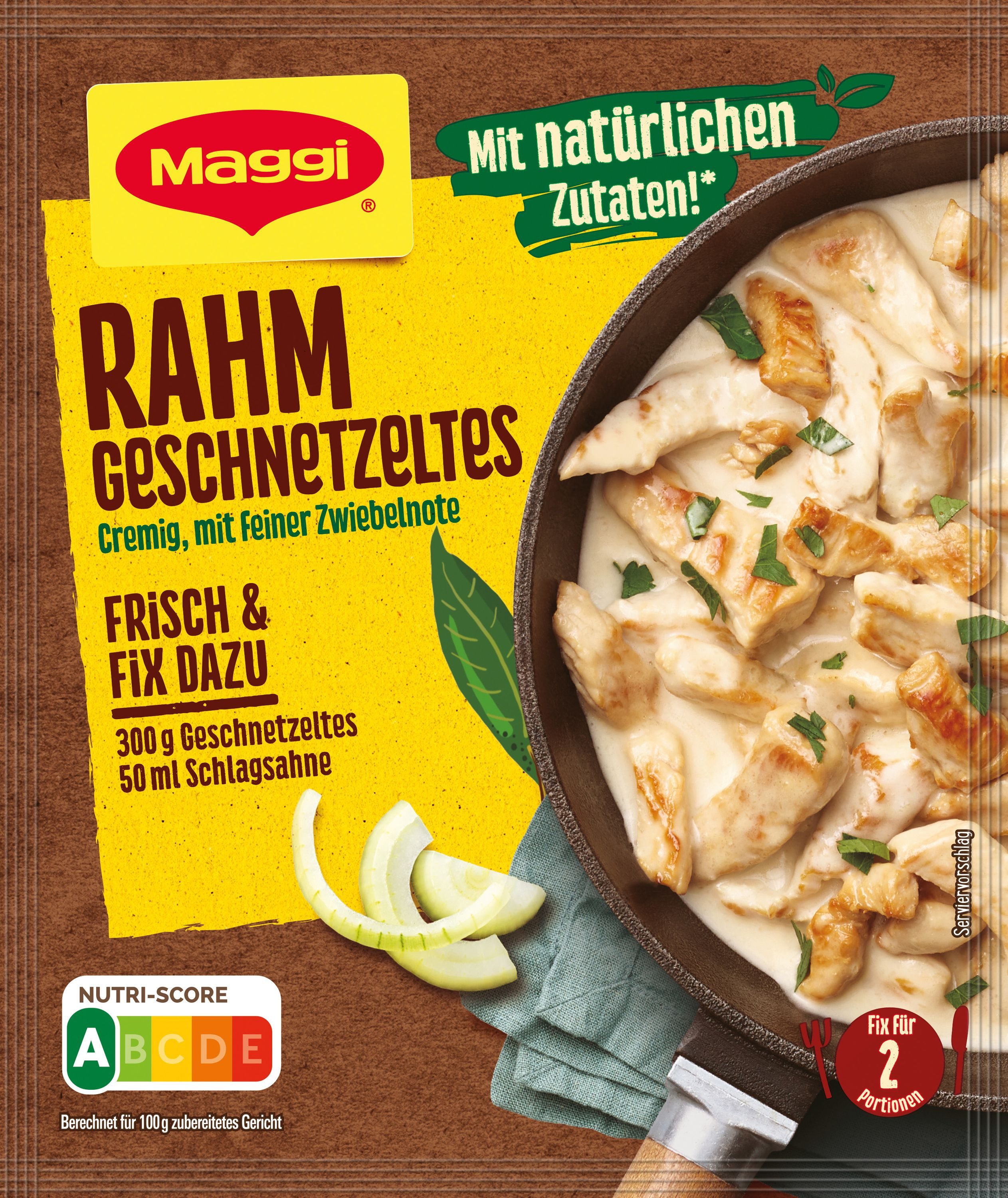 MAGGI Saucen, Maggi Fix Rahm-Geschnetzeltes