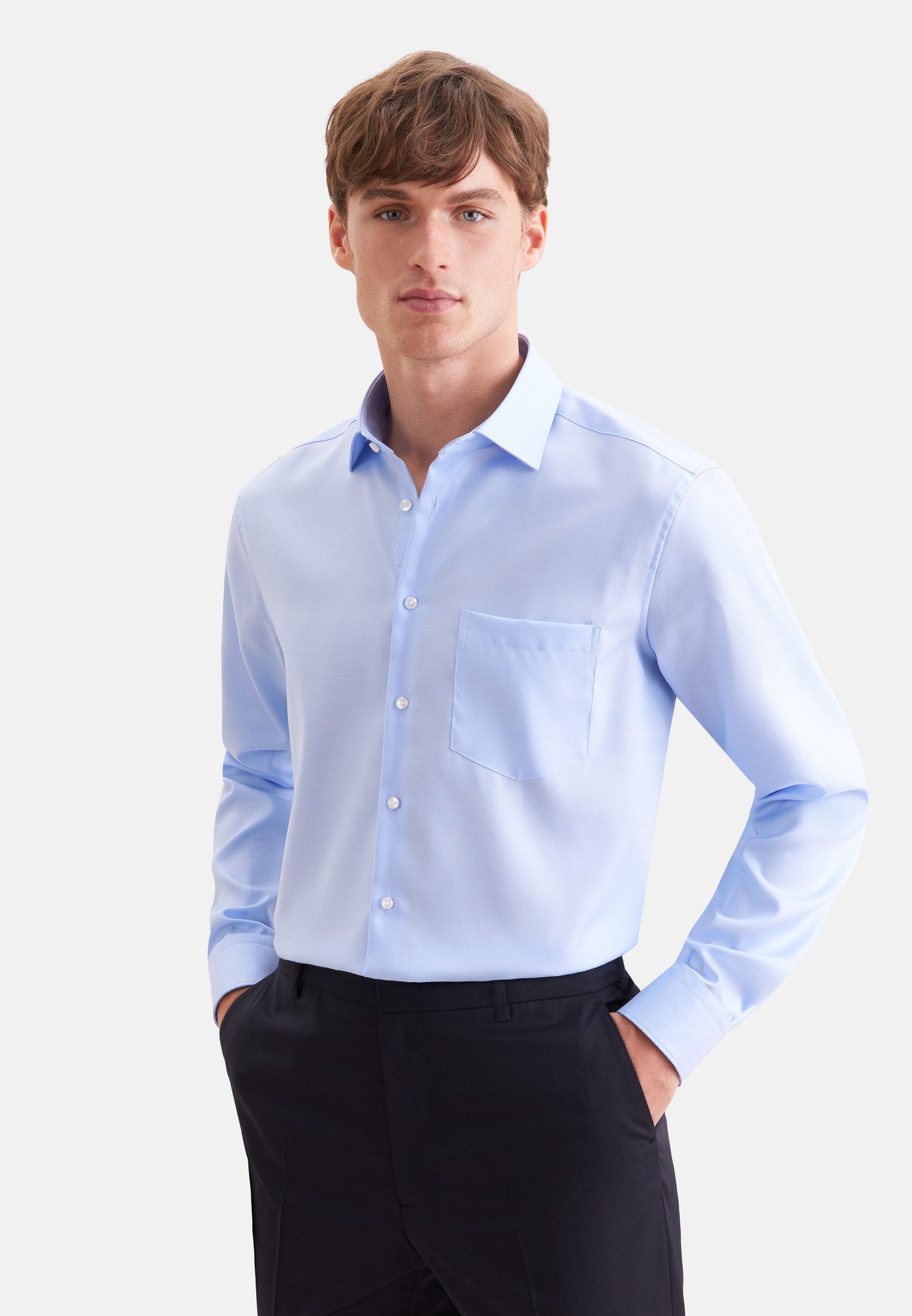 Businesshemd Schwarze Rose