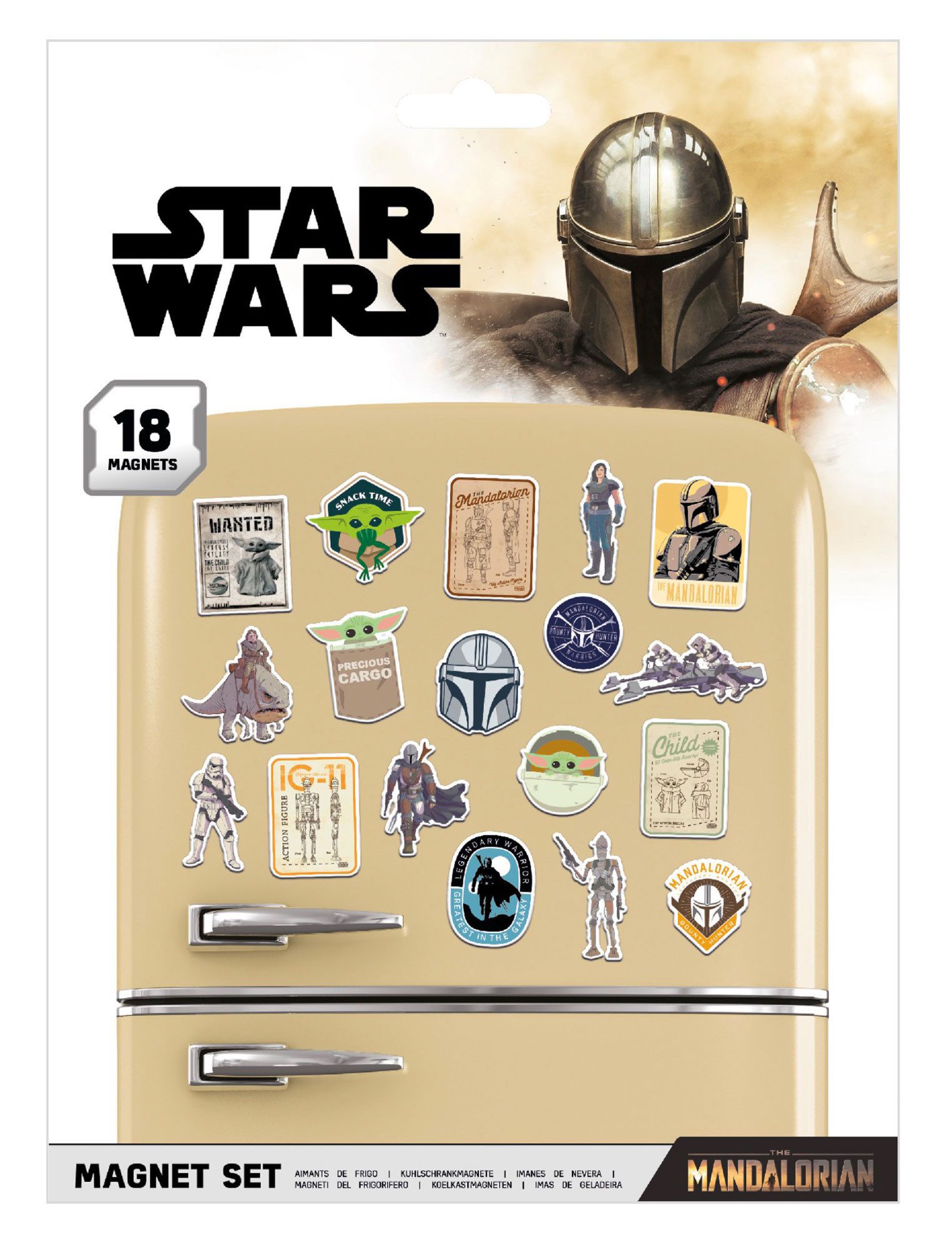 Magnet Star Wars - Magnete - The Mandalorian - Magnet Set