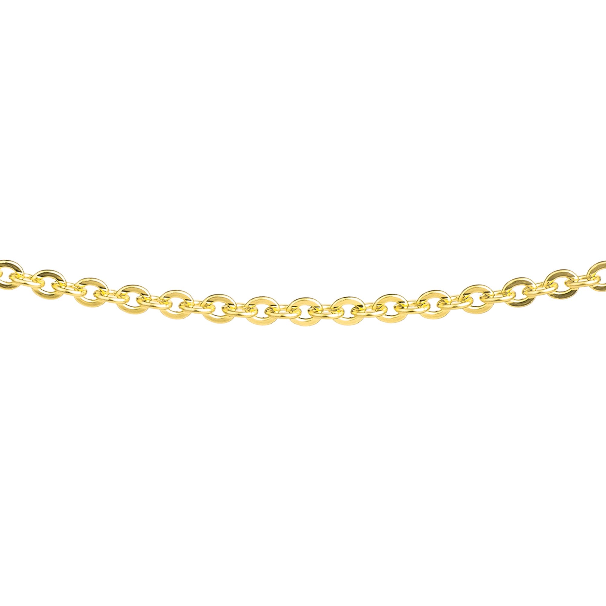 Ernstes Design Kette mit Anhänger Ernstes Design AK21.70 Spiegelankerkette
