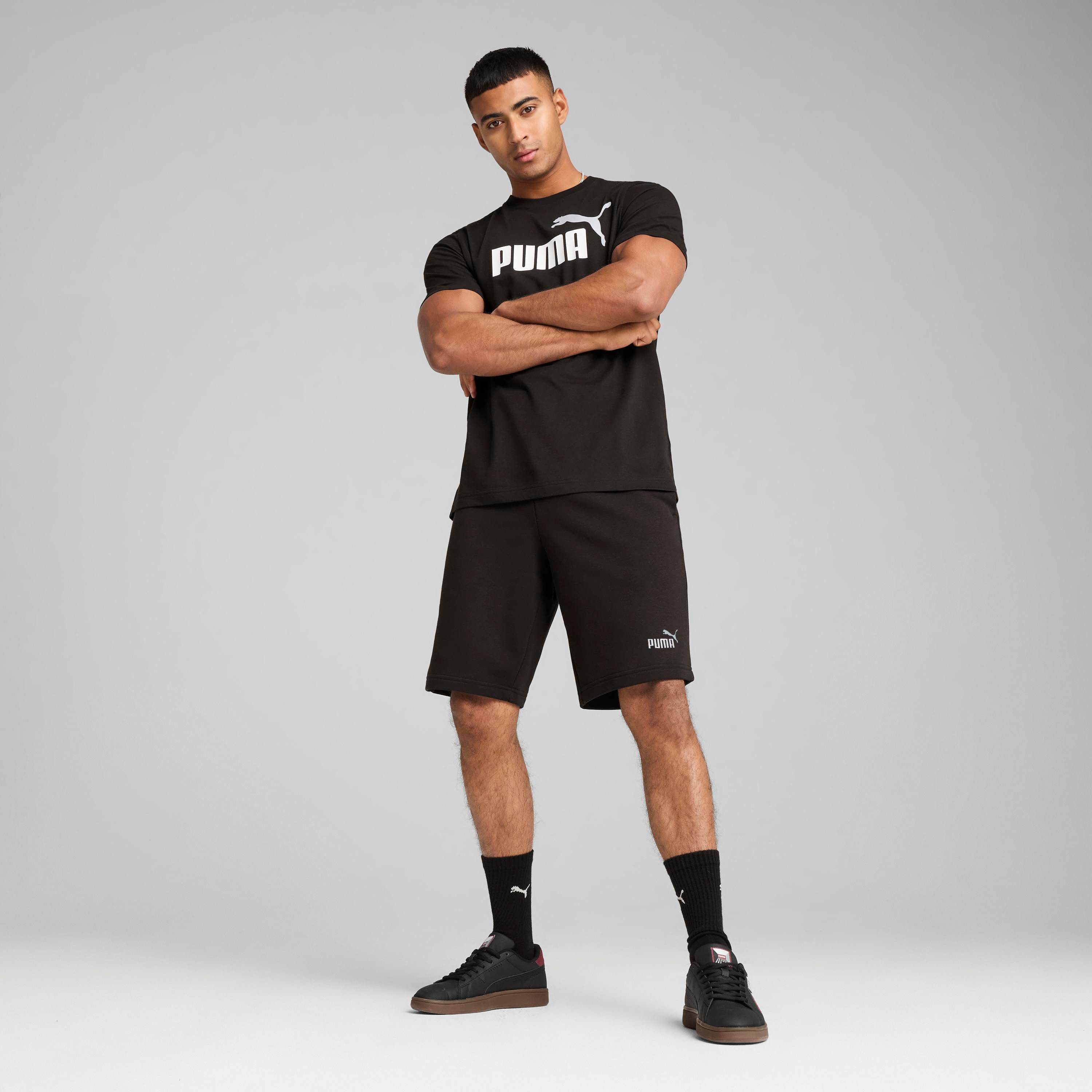 PUMA T-Shirt GRAPHICS 2 COLOR NO 1 LOGO TEE Kurzarm, mit Rundhalsausschnitt, mit Print-Applikation – Bild 3 von 5