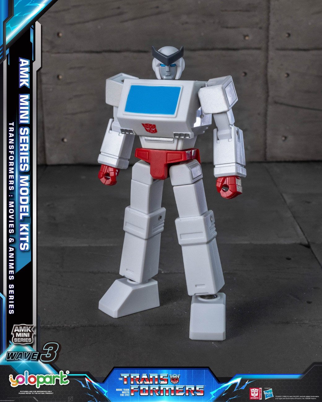 Yolopark Modellbausatz Transformers Generation One AMK Mini Series Plastic Model Kit Wave 3 R