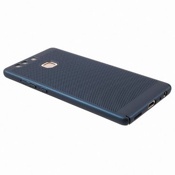König Design Handyhülle Huawei P8 Lite 2017, Huawei P8 Lite 2017 Handyhülle Backcover Blau