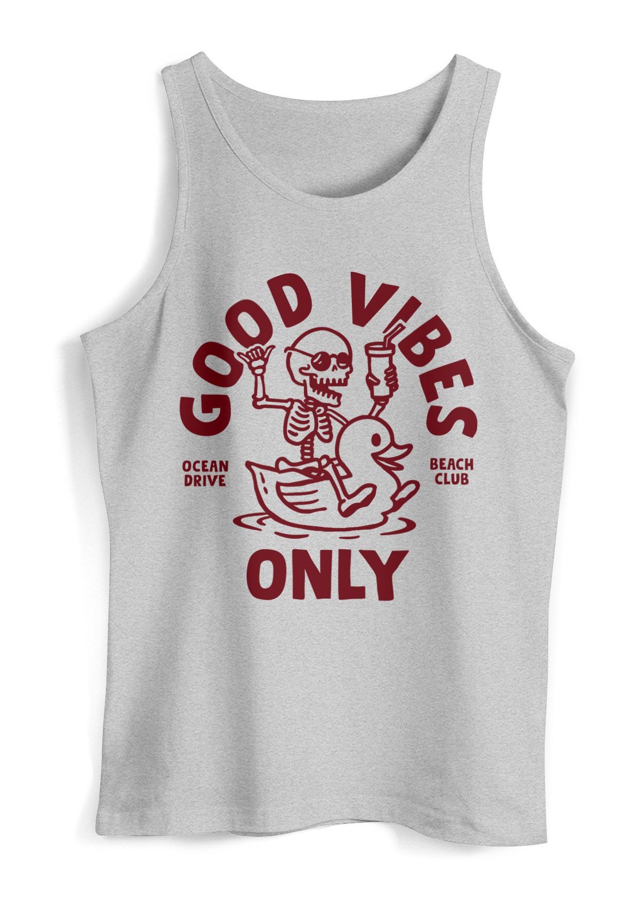 Neverless Tanktop Herren Tank-Top Good Vibes günstig online kaufen