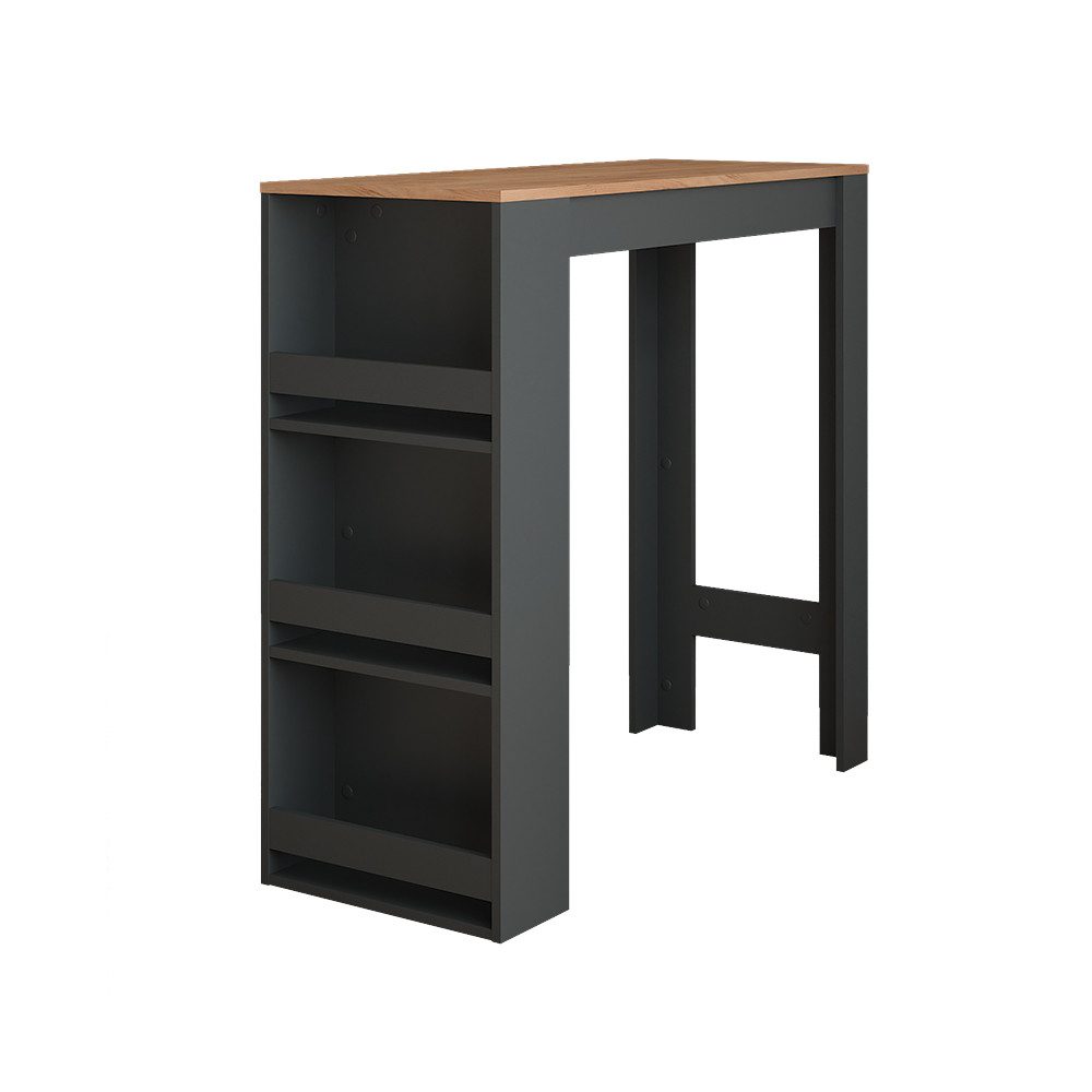 Vicco Bartisch Repose, Goldkraft Eiche/Anthrazit, 45 günstig online kaufen